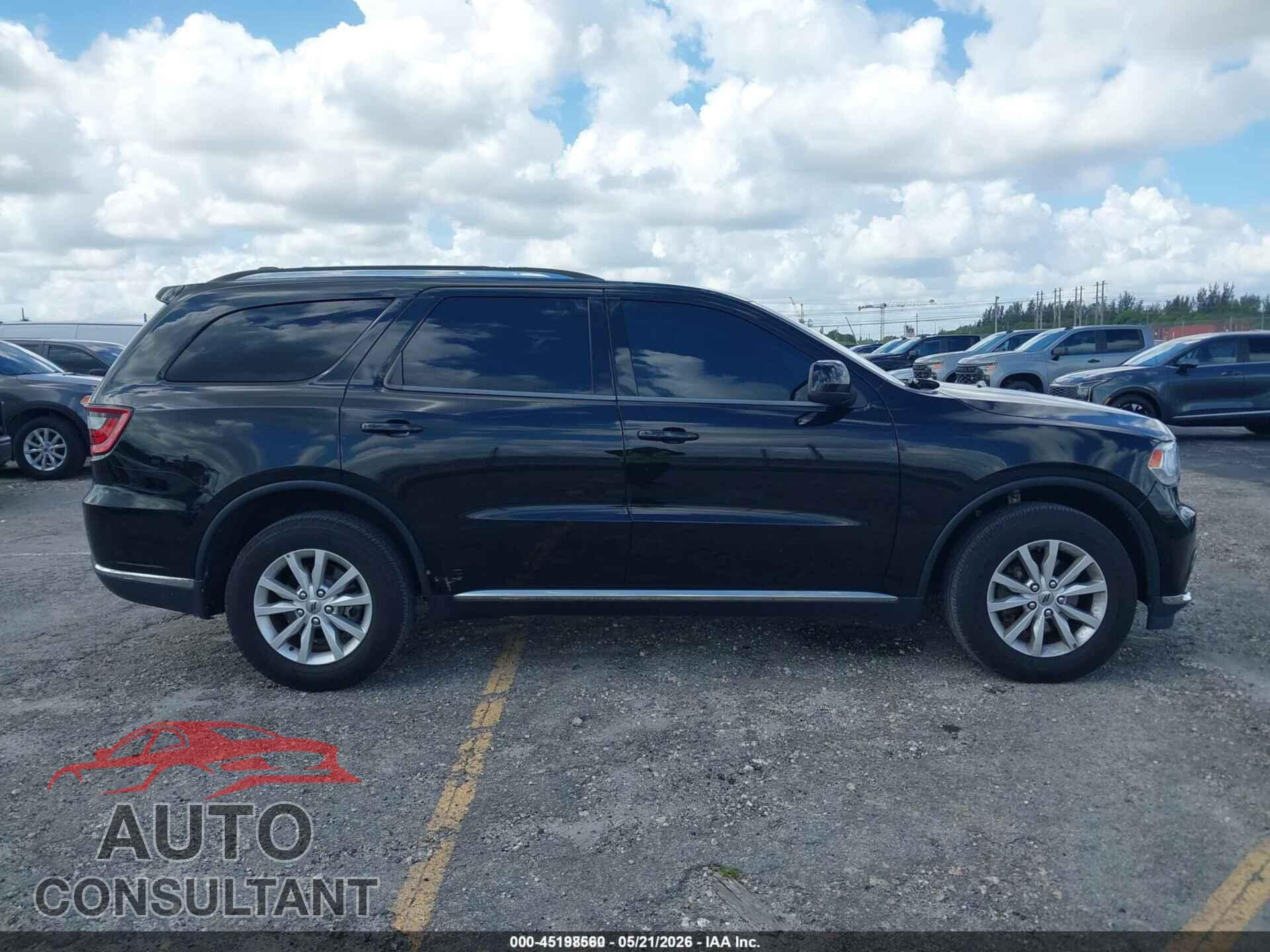 DODGE DURANGO 2019 - 1C4RDJAG9KC839806