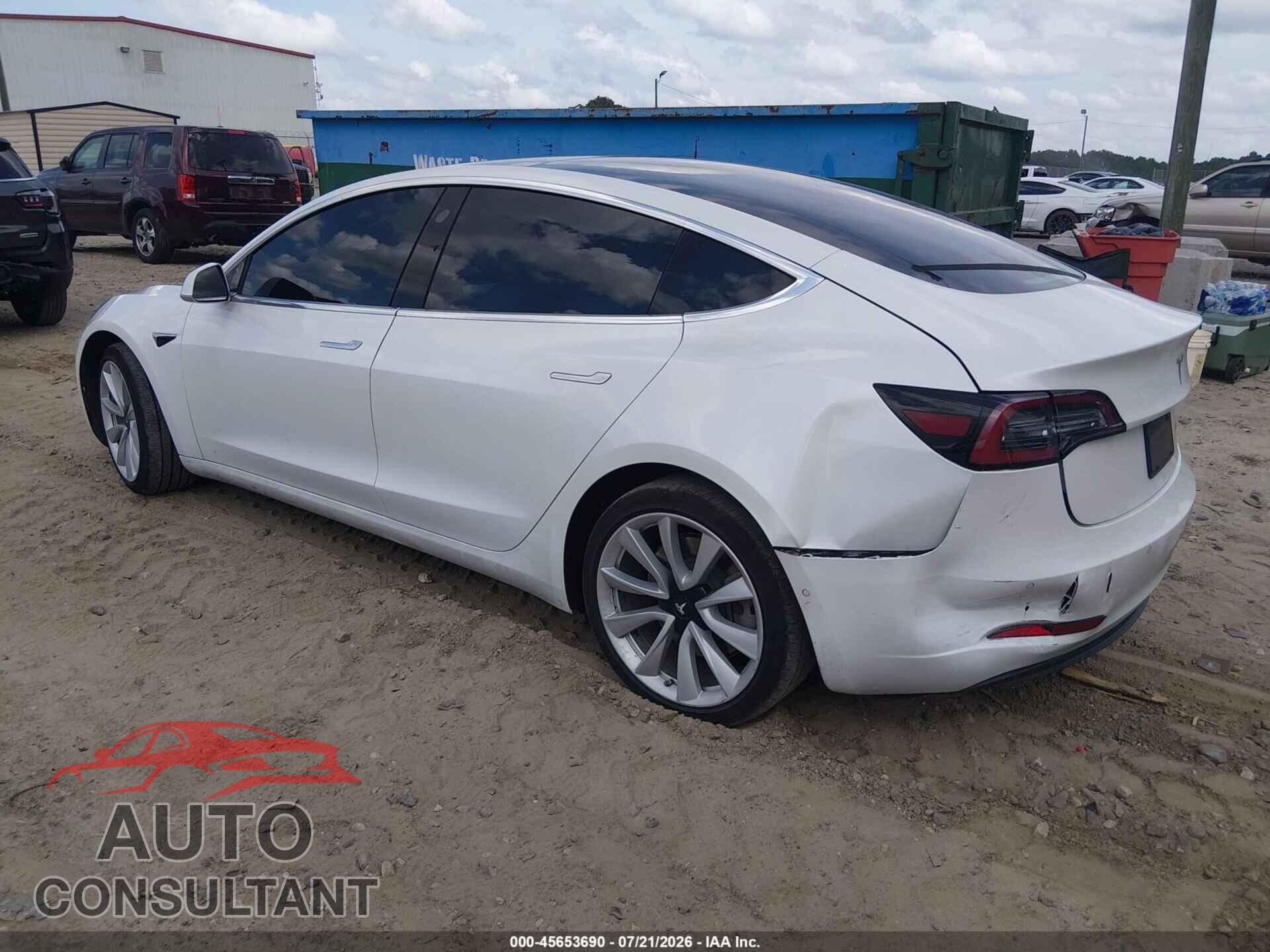 TESLA MODEL 3 2019 - 5YJ3E1EB1KF494792