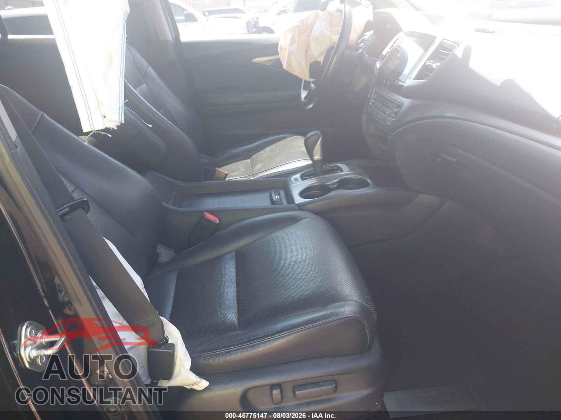 HONDA RIDGELINE 2017 - 5FPYK2F68HB006248