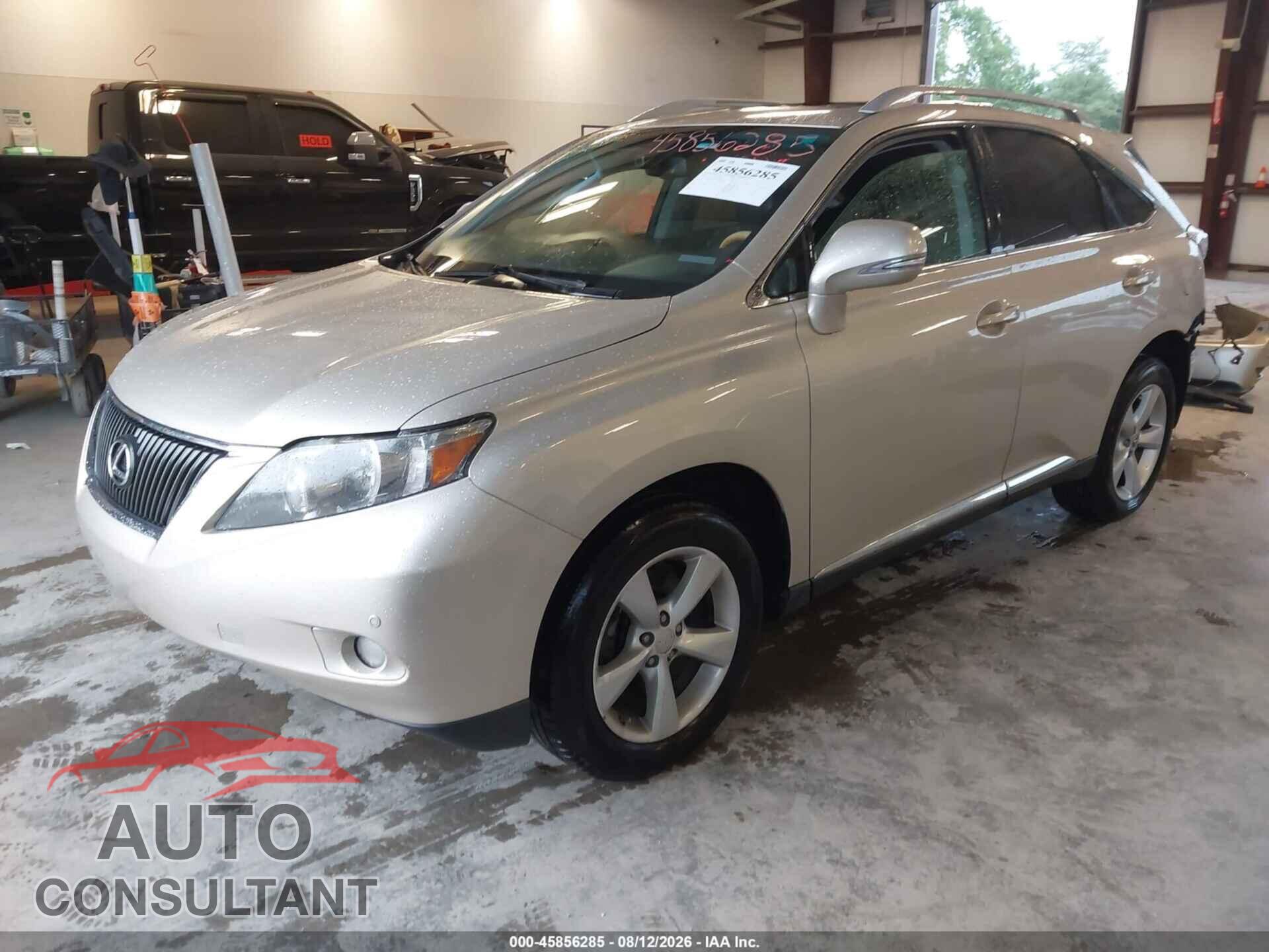 LEXUS RX 350 2011 - 2T2BK1BA2BC087399