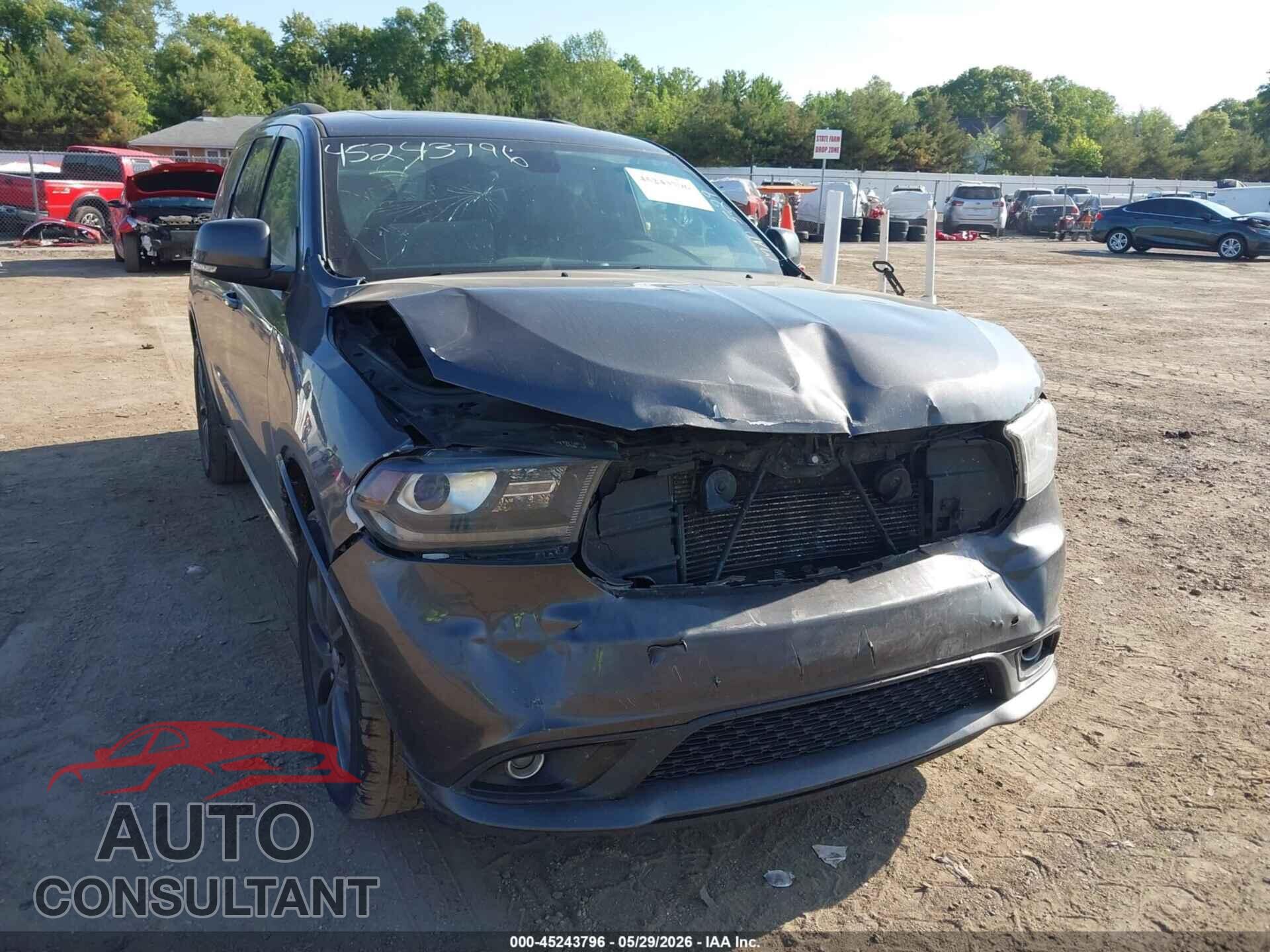 DODGE DURANGO 2018 - 1C4RDJDG0JC346414