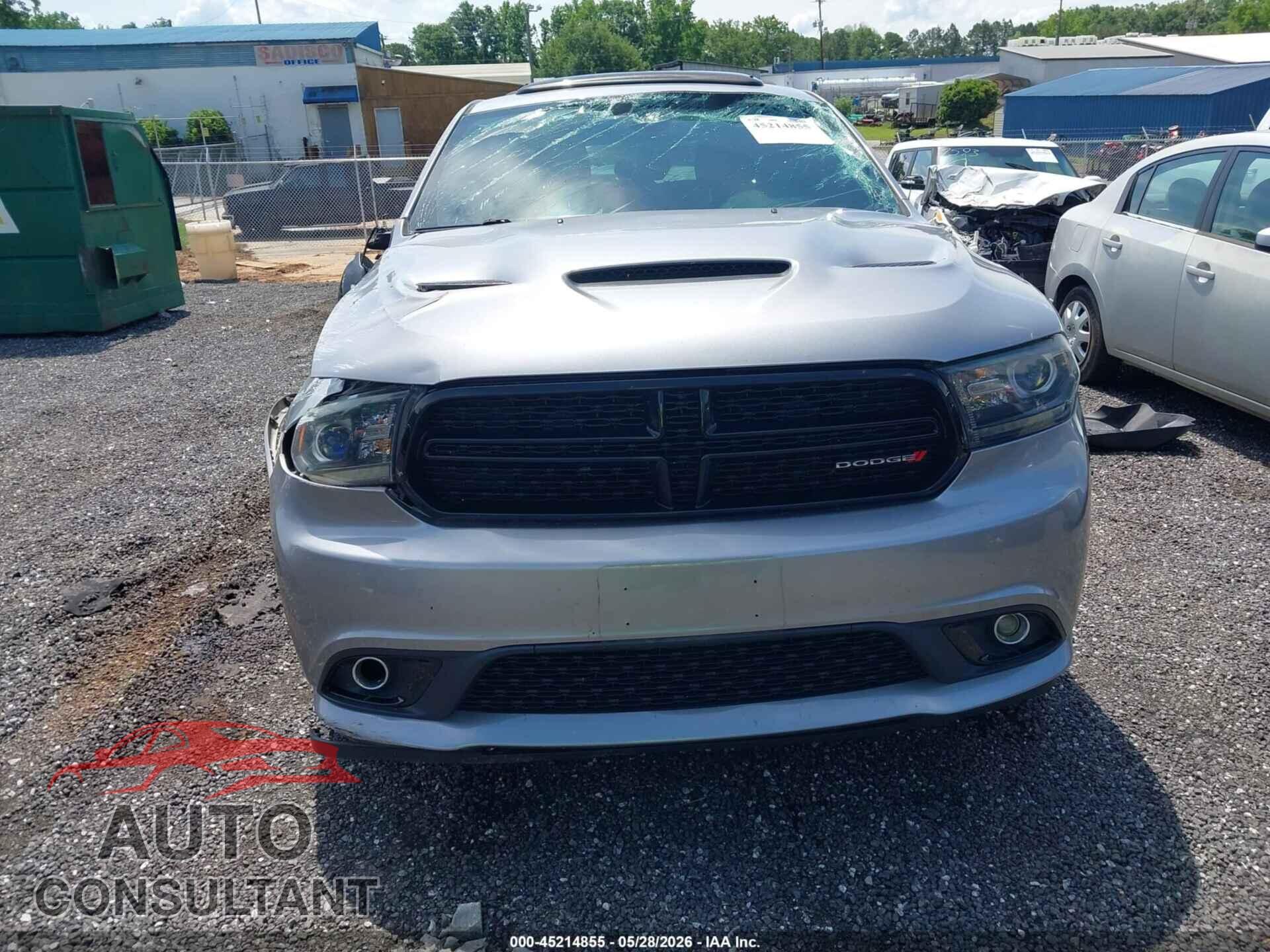 DODGE DURANGO 2018 - 1C4RDJDGXJC496689