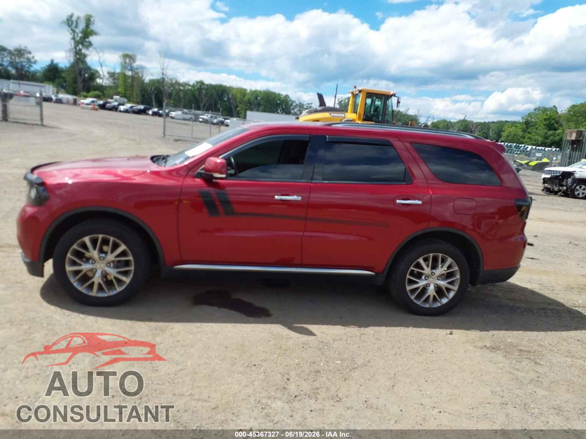 DODGE DURANGO 2013 - 1C4RDJDG9DC540489