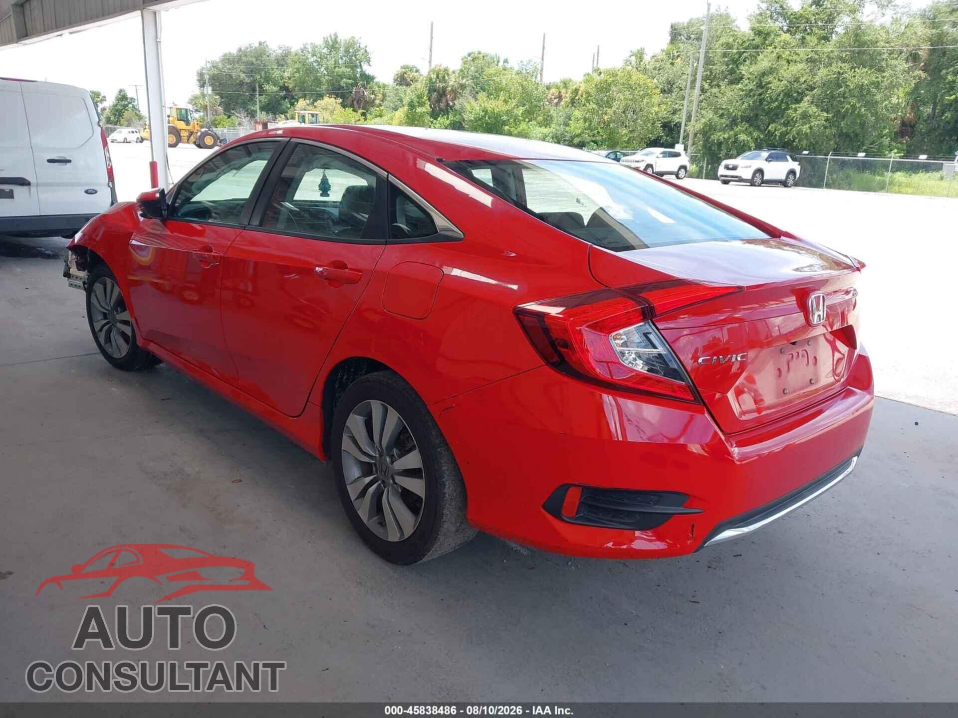 HONDA CIVIC 2019 - 2HGFC2F68KH501050
