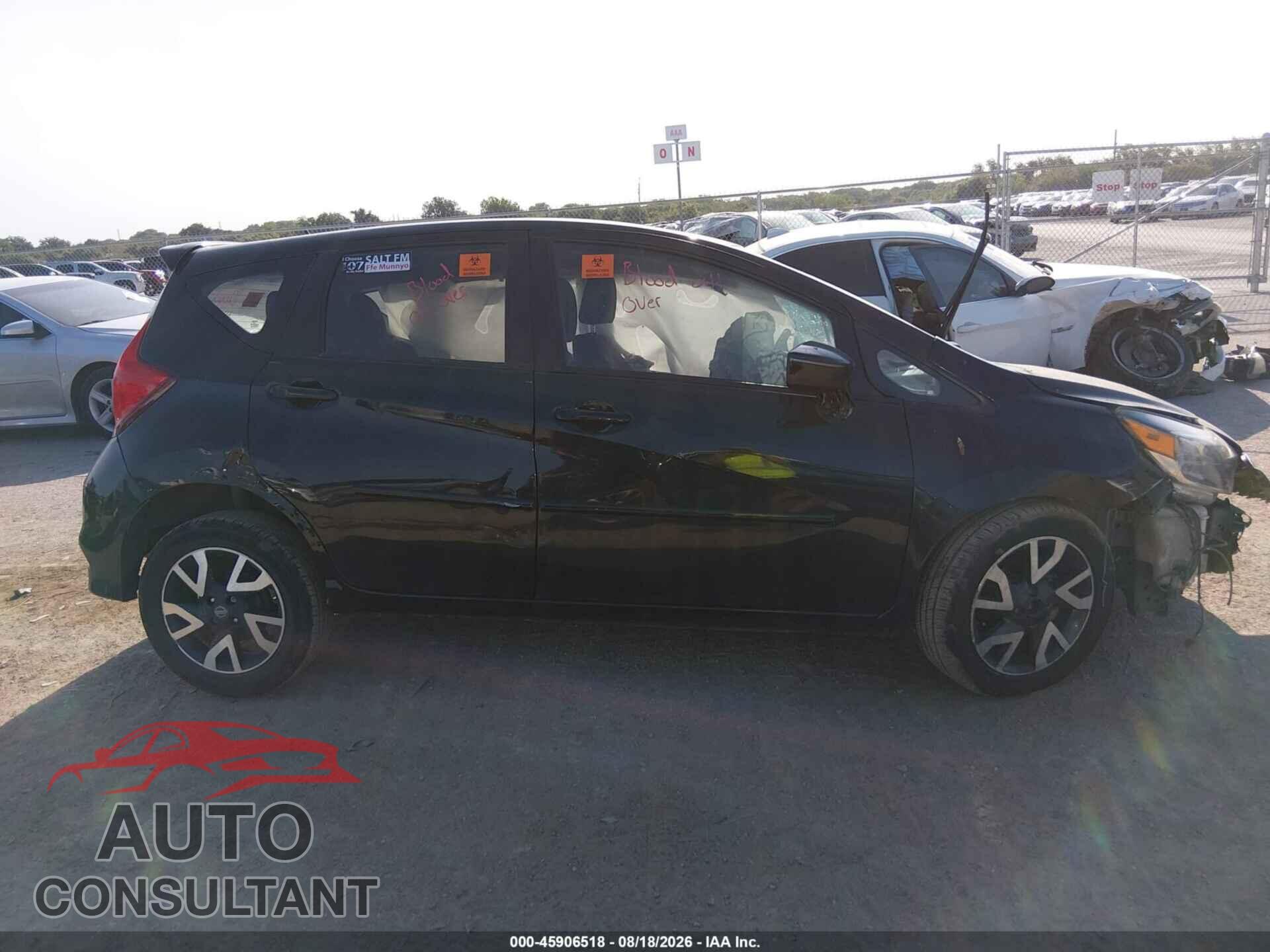 NISSAN VERSA NOTE 2017 - 3N1CE2CP0HL368537