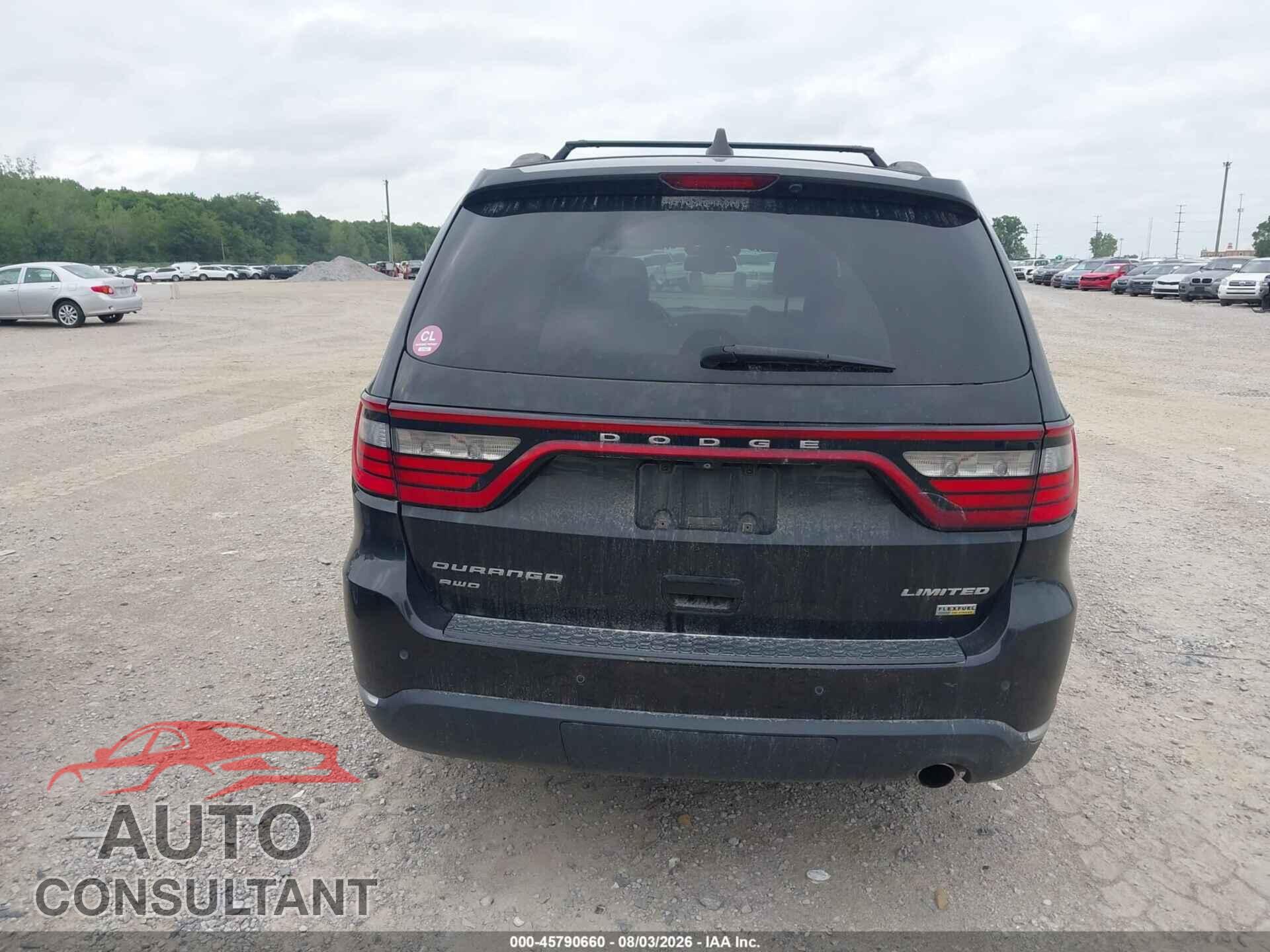 DODGE DURANGO 2014 - 1C4RDJDG3EC481747