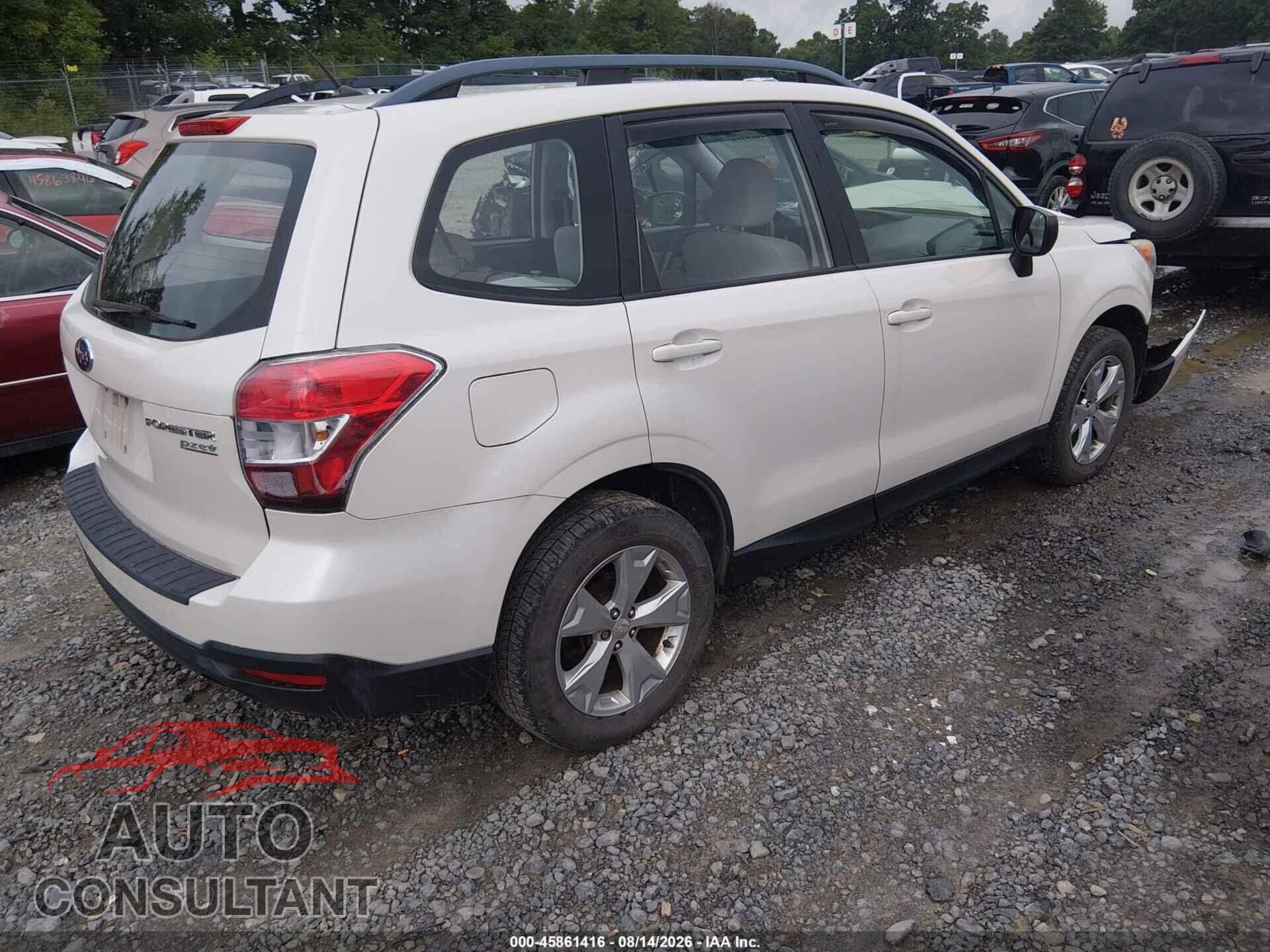 SUBARU FORESTER 2015 - JF2SJABC5FH511606