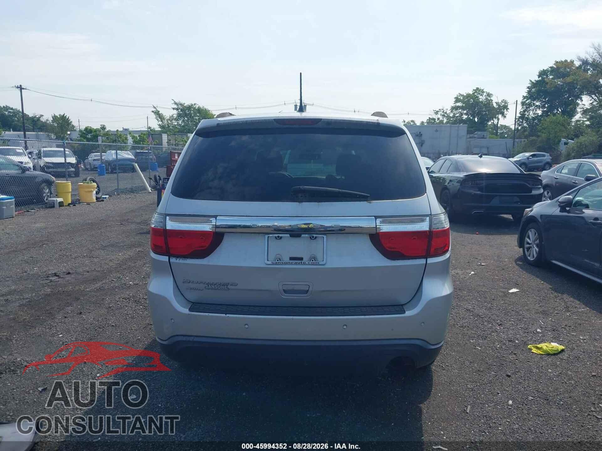 DODGE DURANGO 2013 - 1C4RDJAG4DC570939