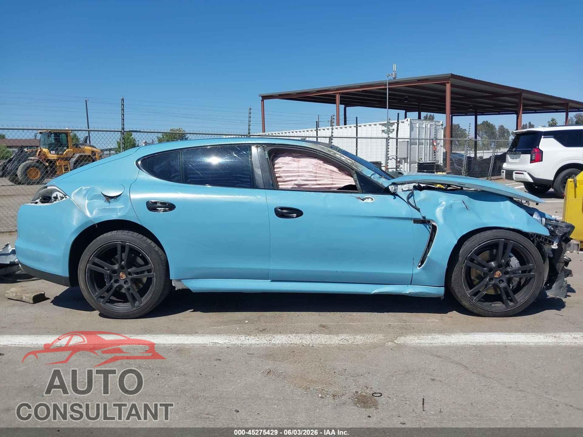 PORSCHE PANAMERA 2013 - WP0AB2A78DL060957