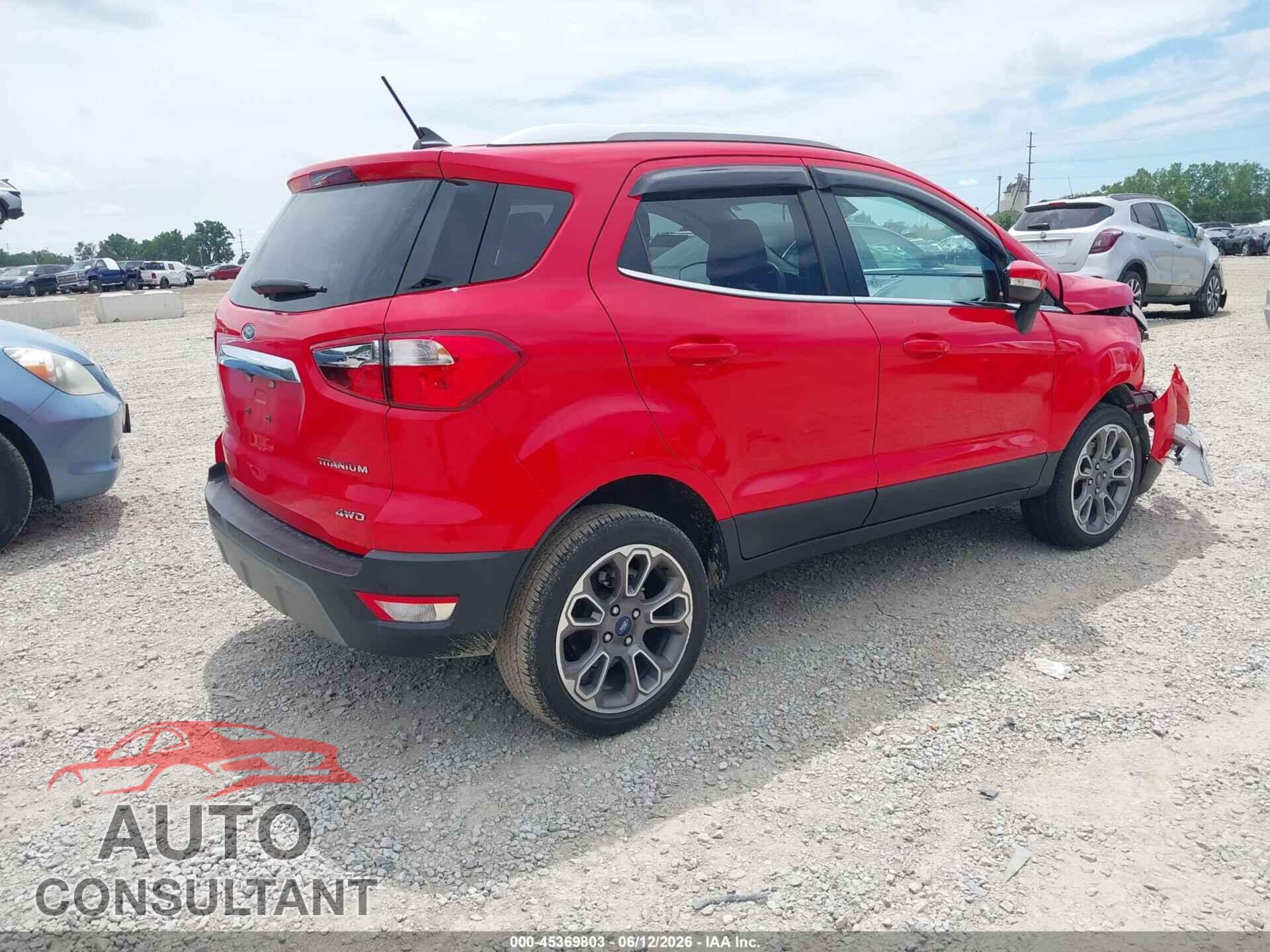 FORD ECOSPORT 2021 - MAJ6S3KL0MC439304