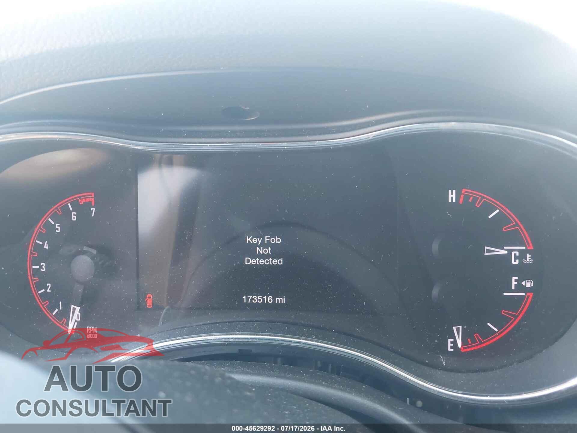 DODGE DURANGO 2016 - 1C4RDJAG4GC341343
