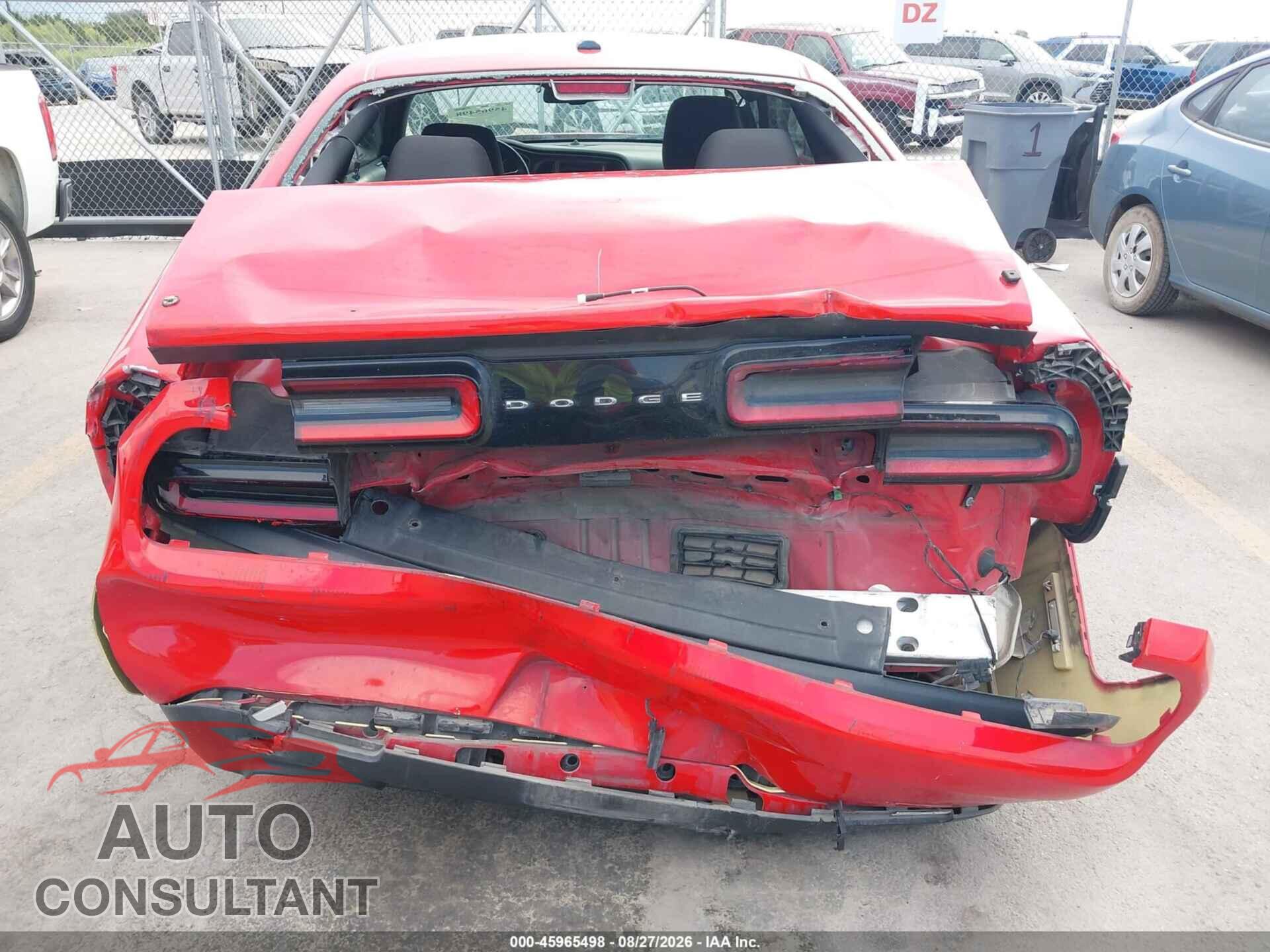 DODGE CHALLENGER 2019 - 2C3CDZAG4KH723290