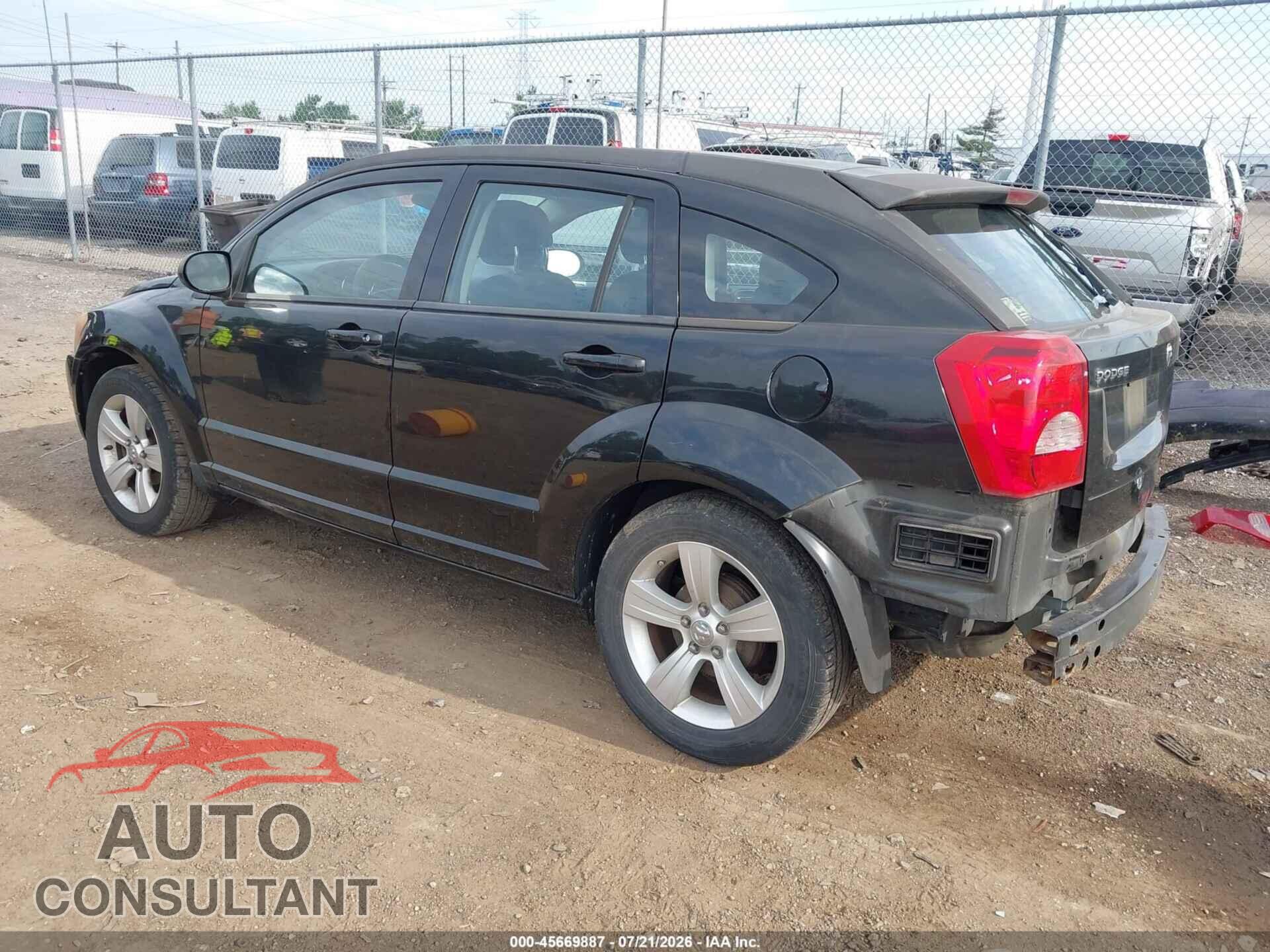 DODGE CALIBER 2010 - 1B3CB4HA8AD651237