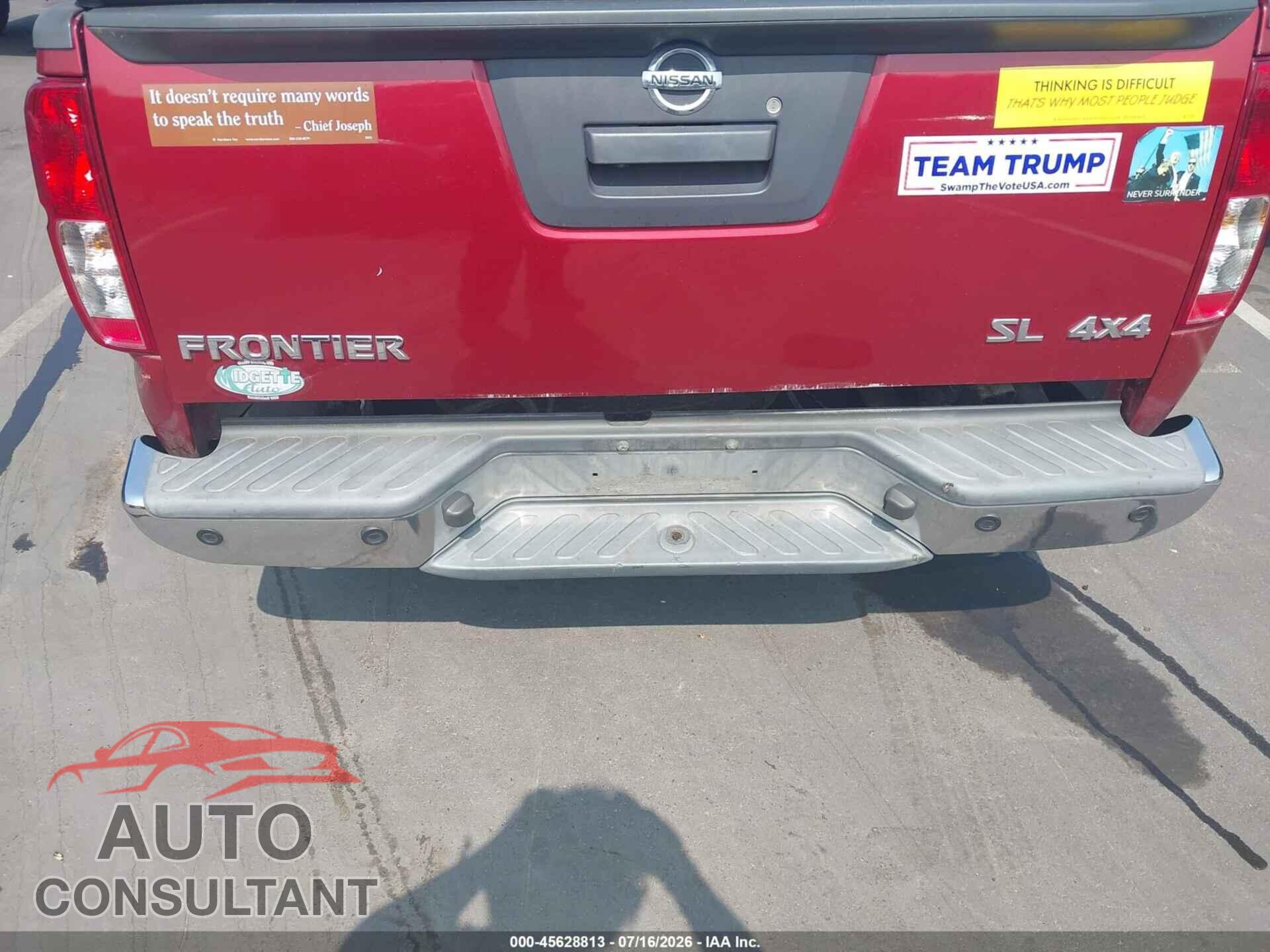 NISSAN FRONTIER 2019 - 1N6AD0EV0KN753379