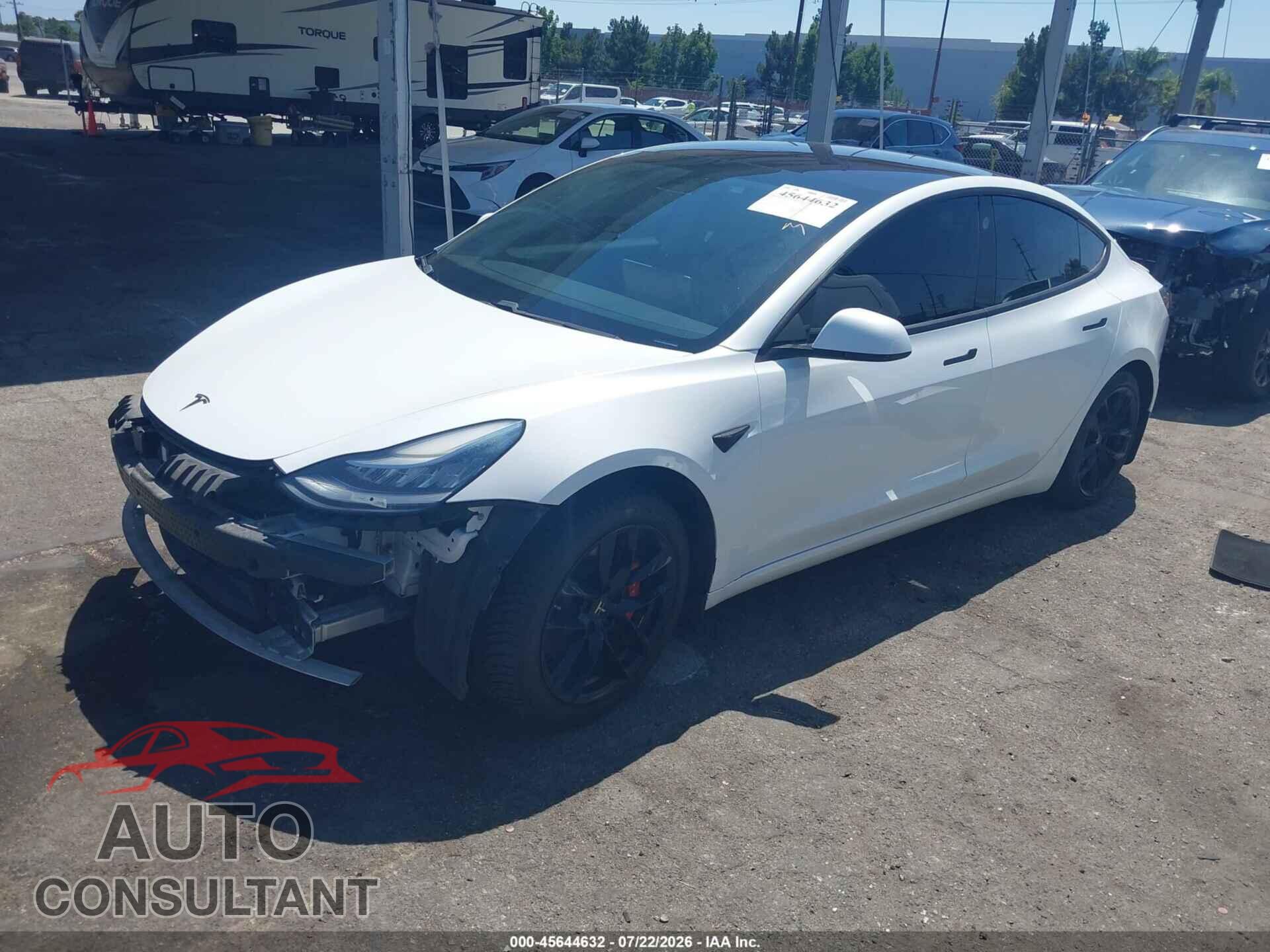 TESLA MODEL 3 2018 - 5YJ3E1EB0JF106563