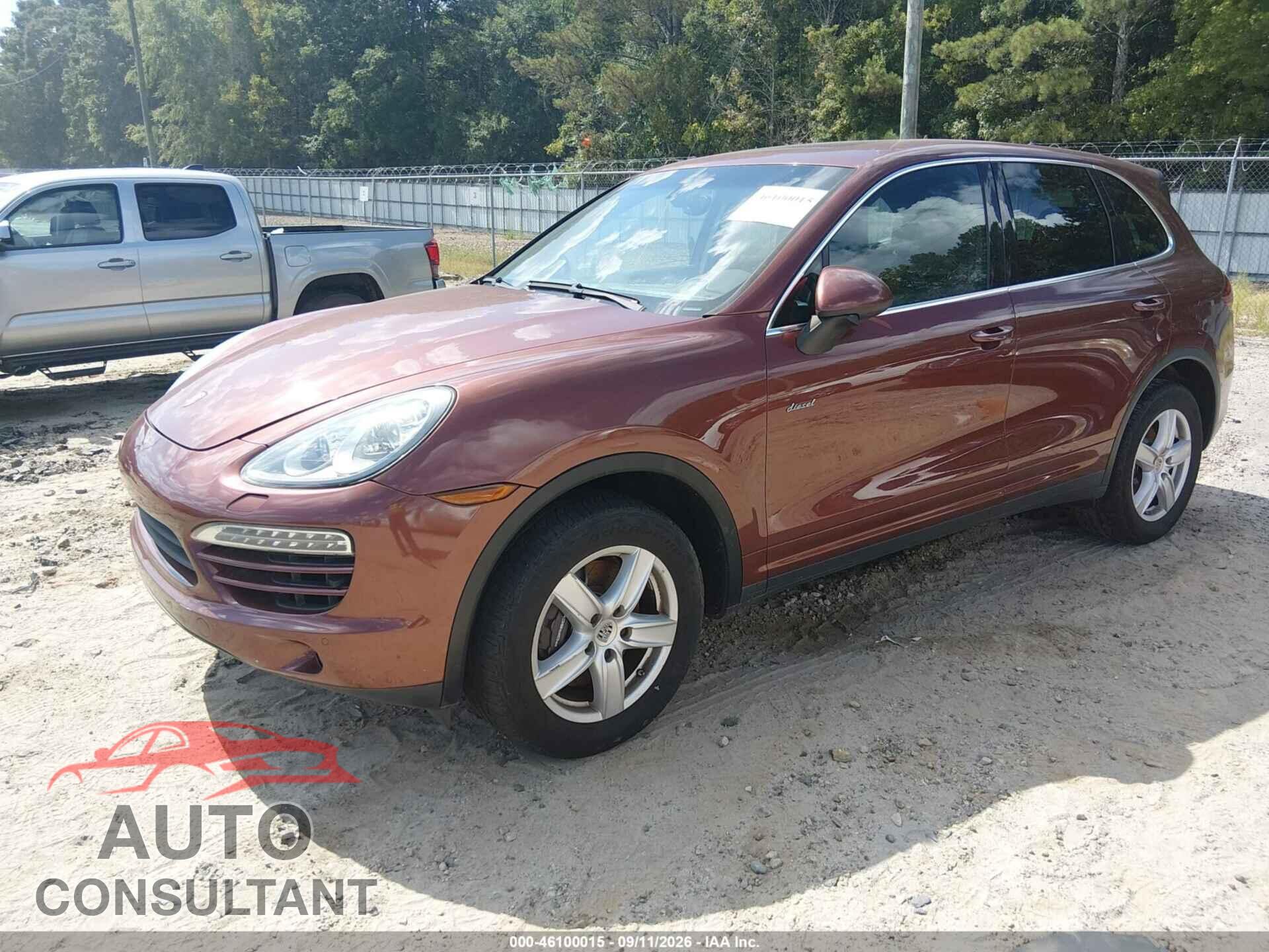 PORSCHE CAYENNE 2013 - WP1AF2A23DLA36573