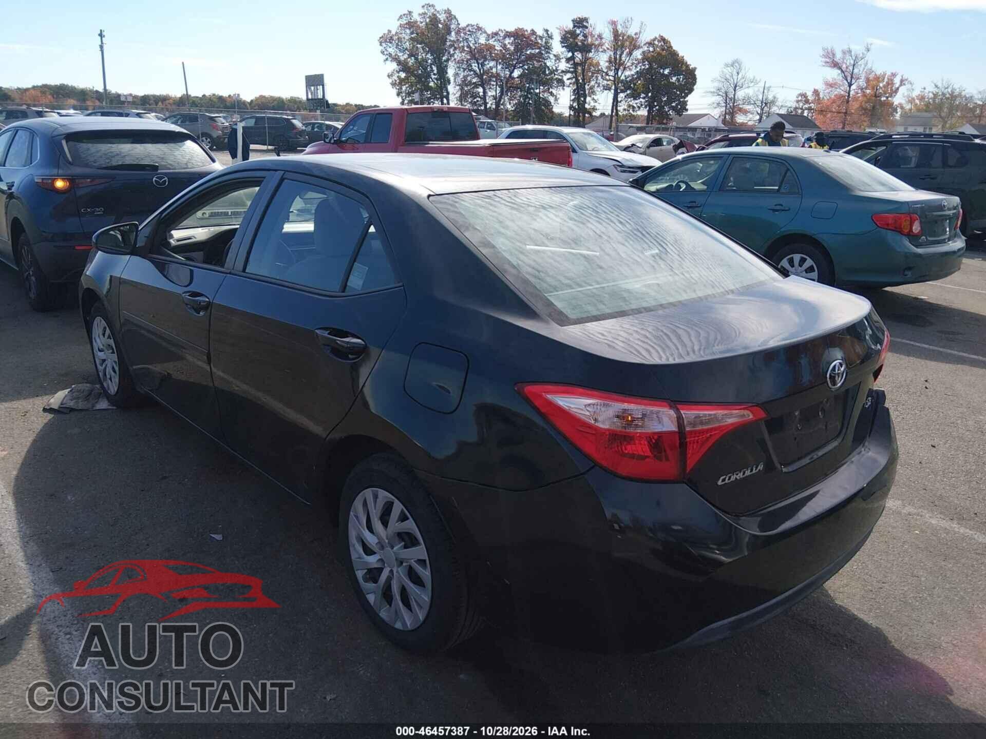TOYOTA COROLLA 2017 - 2T1BURHEXHC802428
