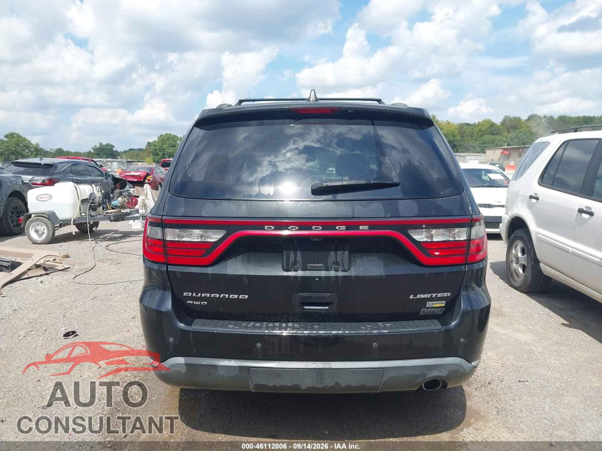 DODGE DURANGO 2014 - 1C4RDJDG5EC596835