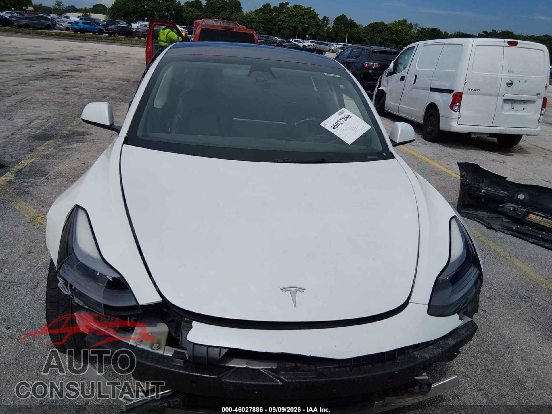 TESLA MODEL 3 2022 - 5YJ3E1EA1NF102700