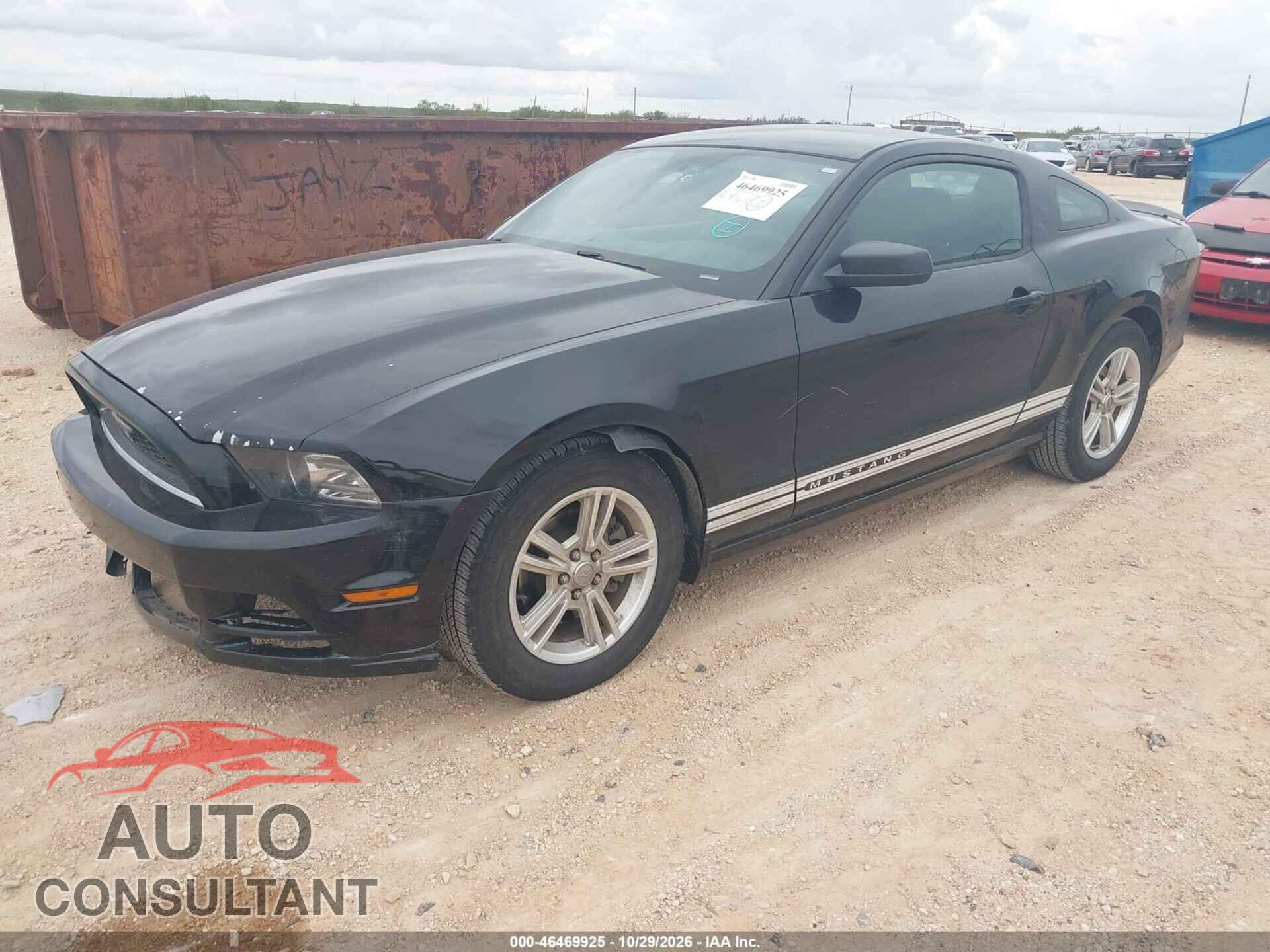 FORD MUSTANG 2013 - 1ZVBP8AM8D5266893