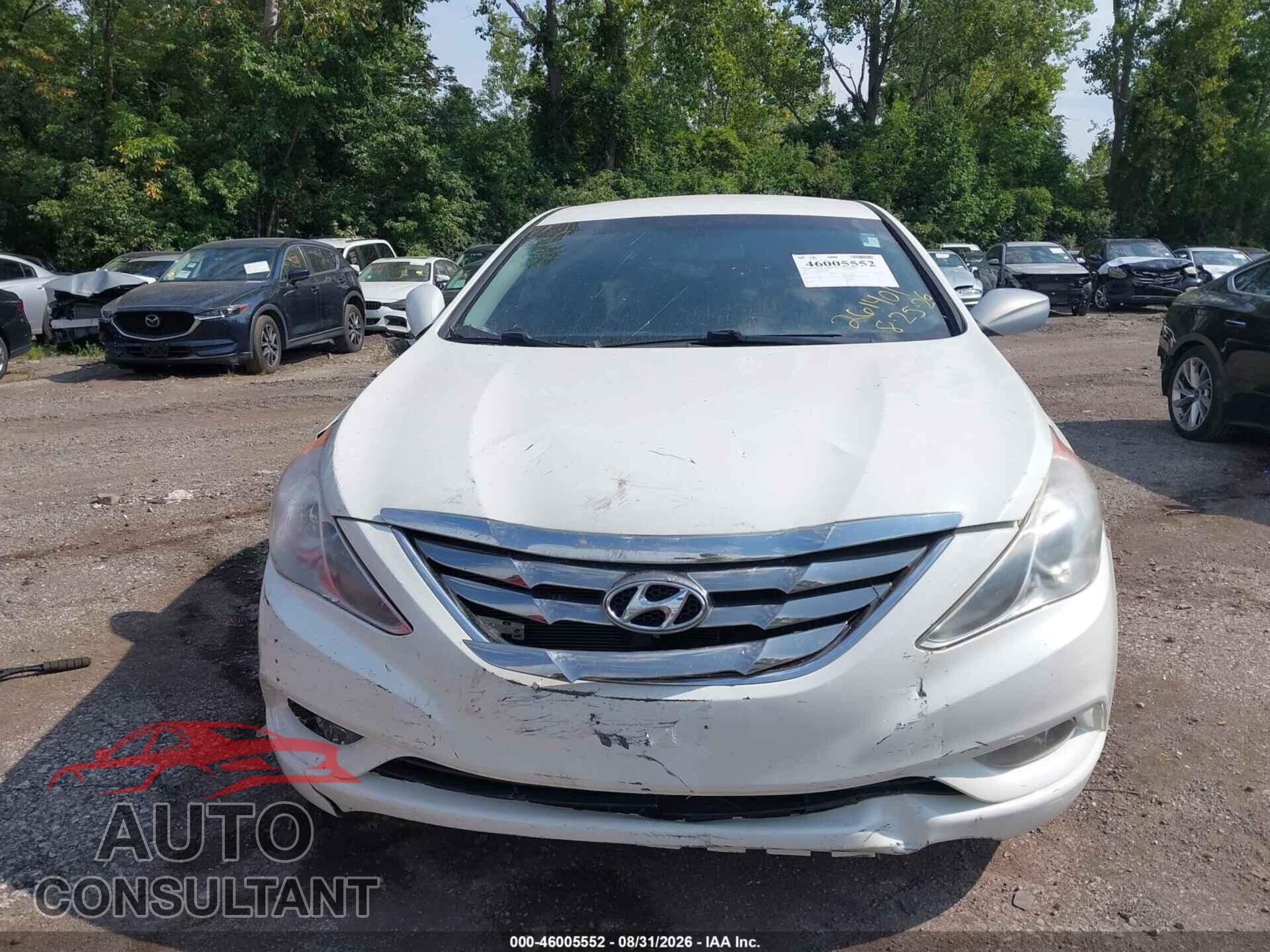 HYUNDAI SONATA 2013 - 5NPEC4AB9DH752664