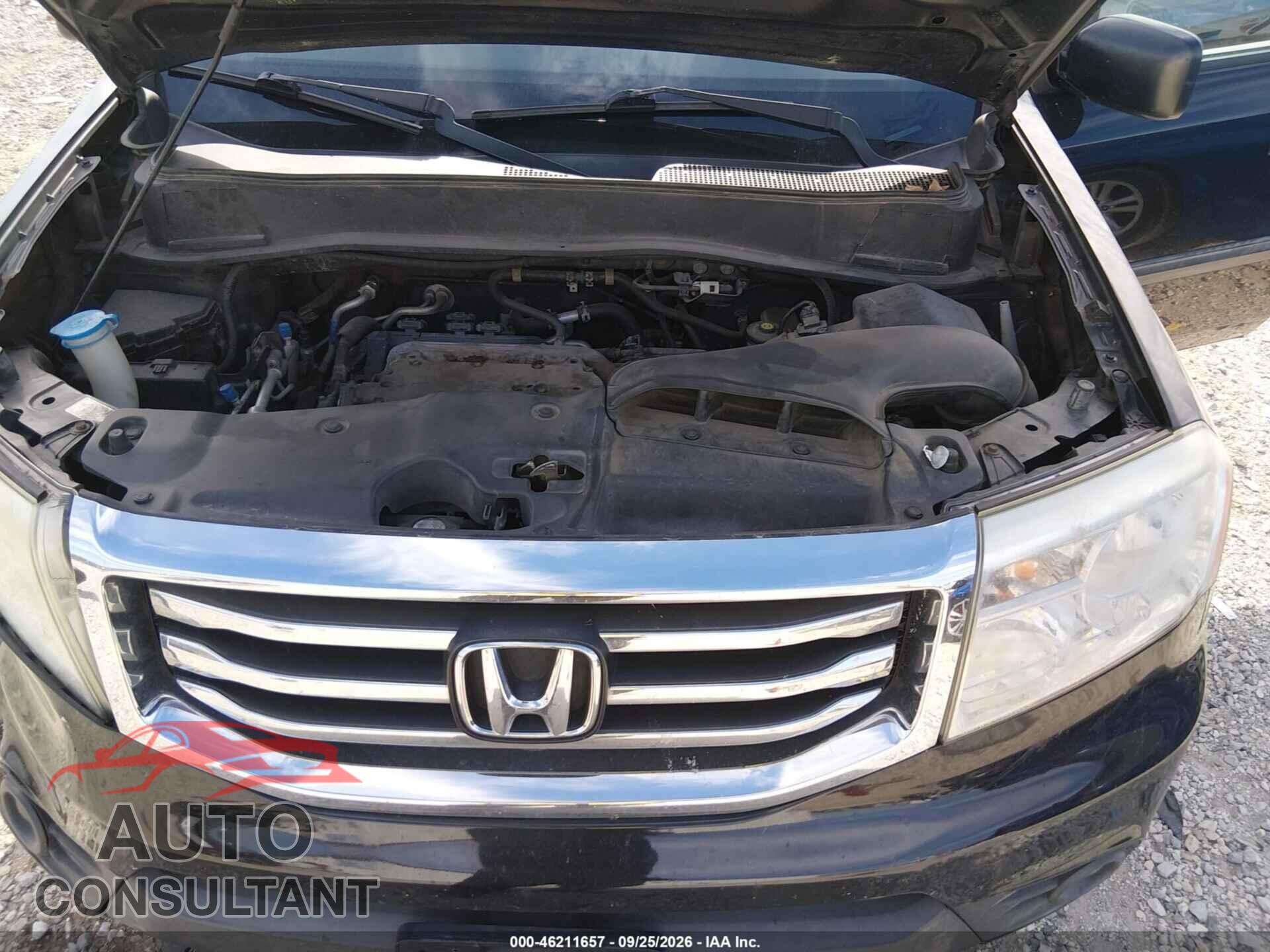 HONDA PILOT 2013 - 5FNYF4H21DB036236
