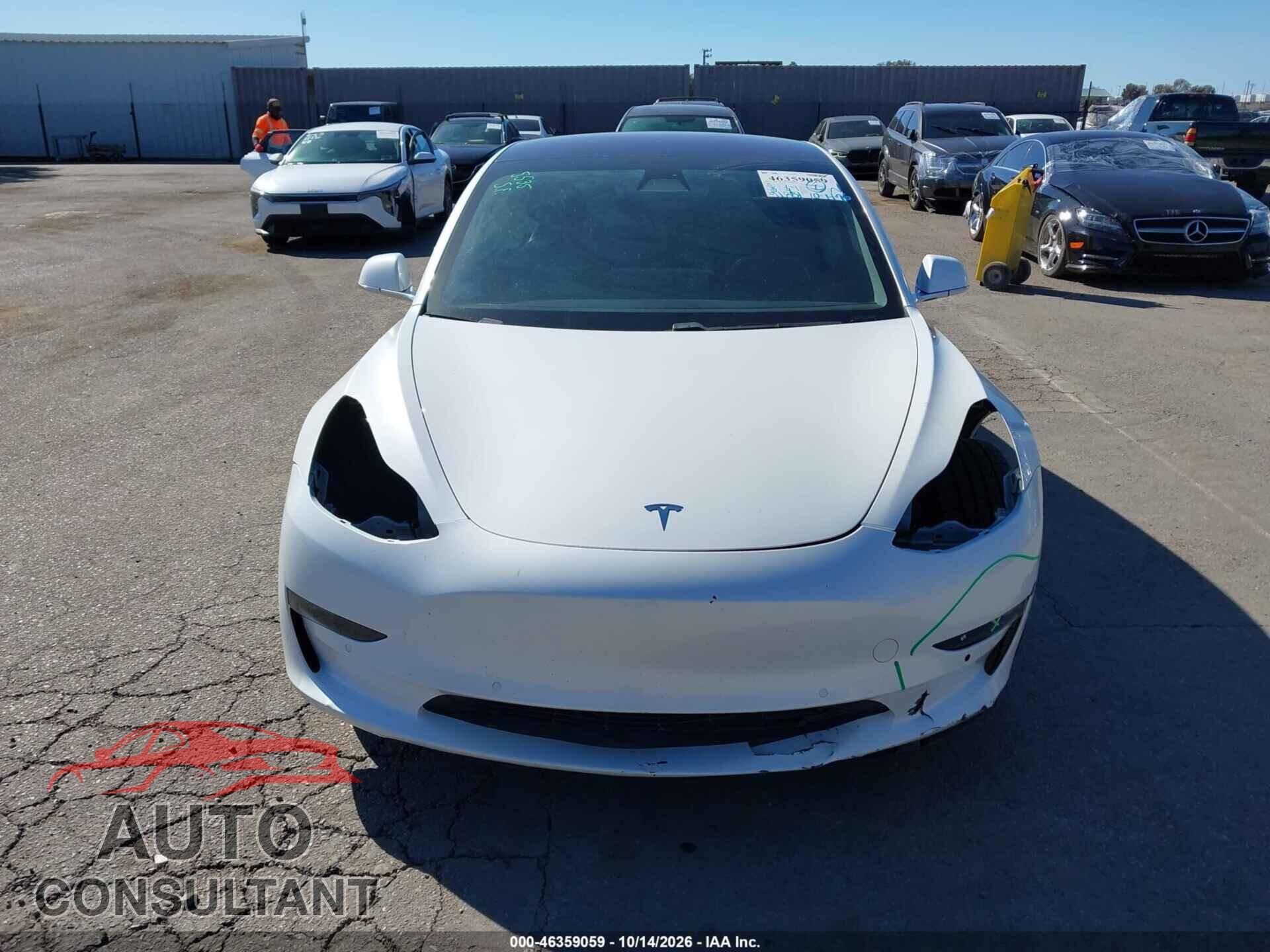TESLA MODEL 3 2018 - 5YJ3E1EA3JF025189