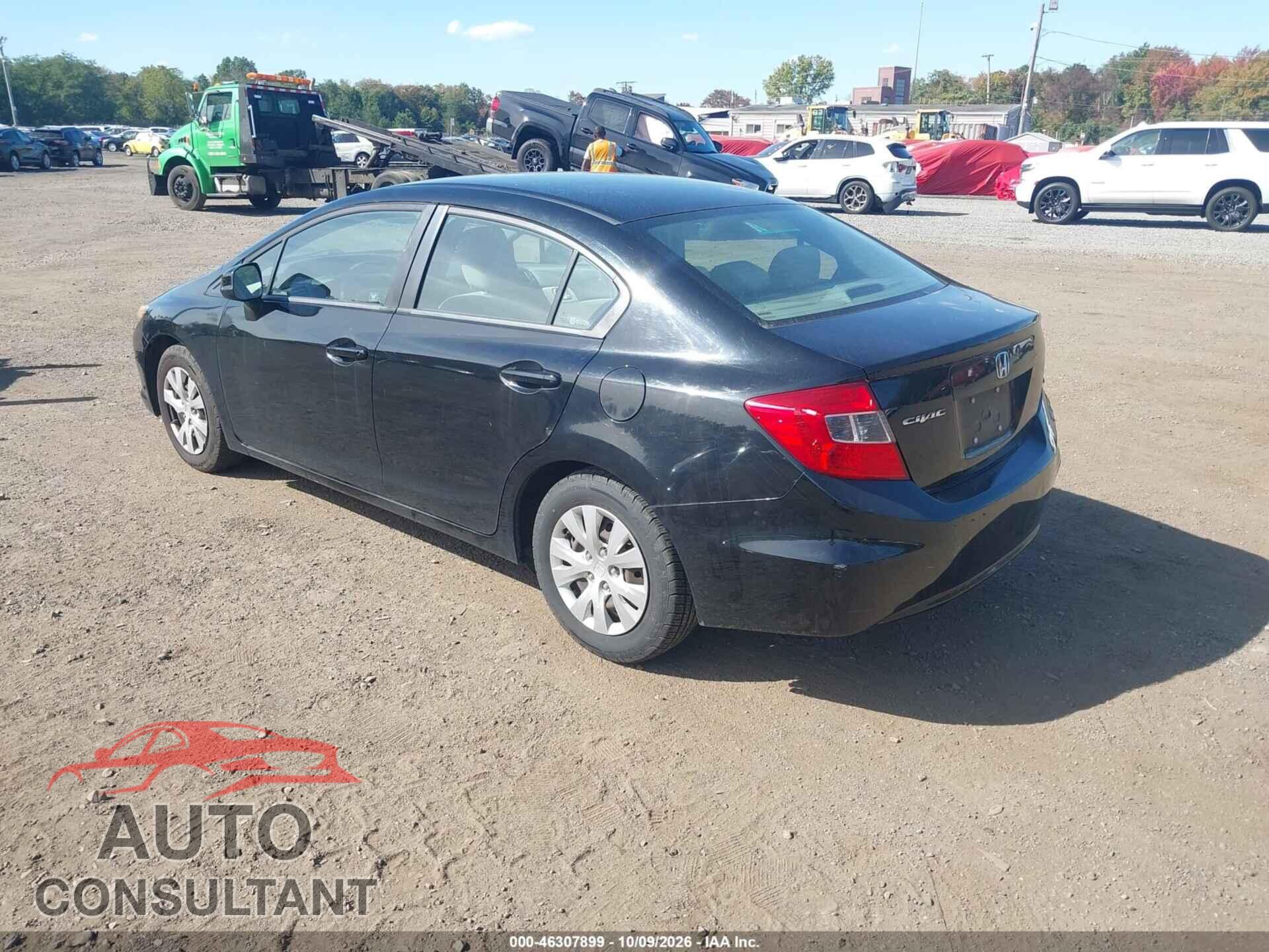 HONDA CIVIC 2012 - 2HGFB2F55CH312240