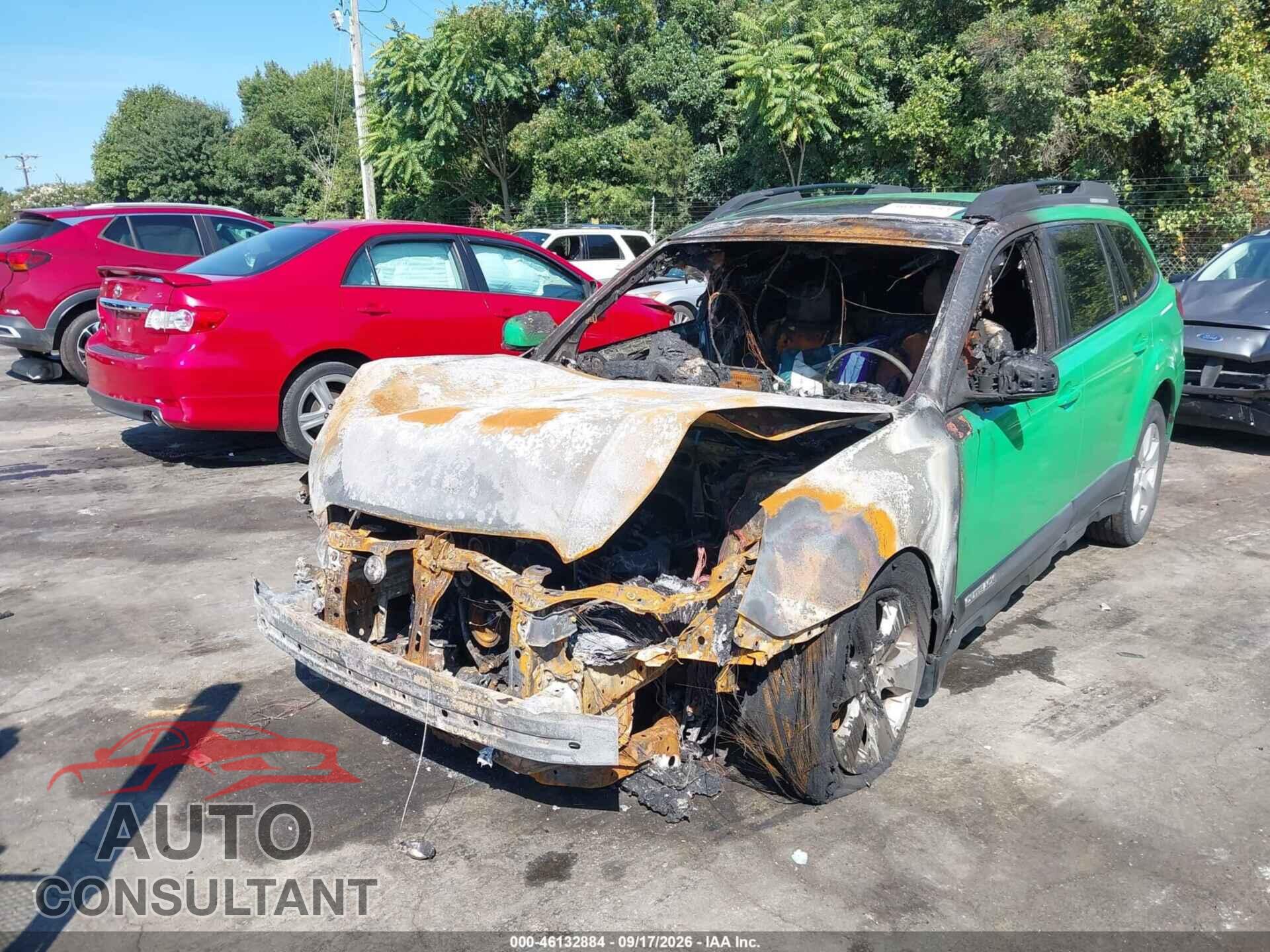 SUBARU OUTBACK 2011 - 4S4BRBLC9B3338042