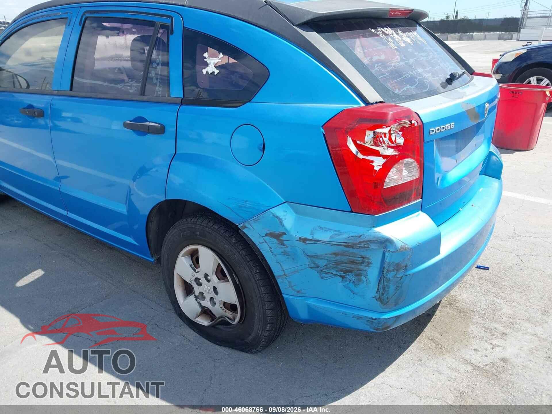 DODGE CALIBER 2009 - 1B3HB28A99D179524