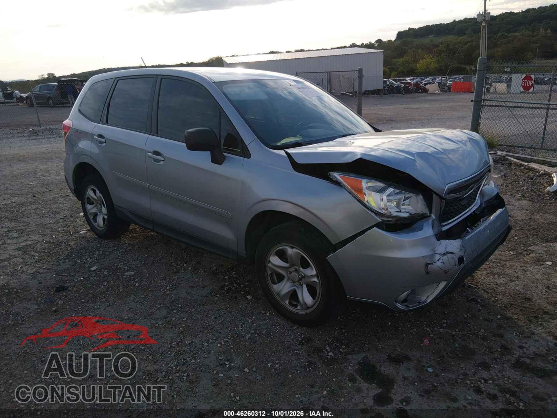 SUBARU FORESTER 2014 - JF2SJAAC8EH453099