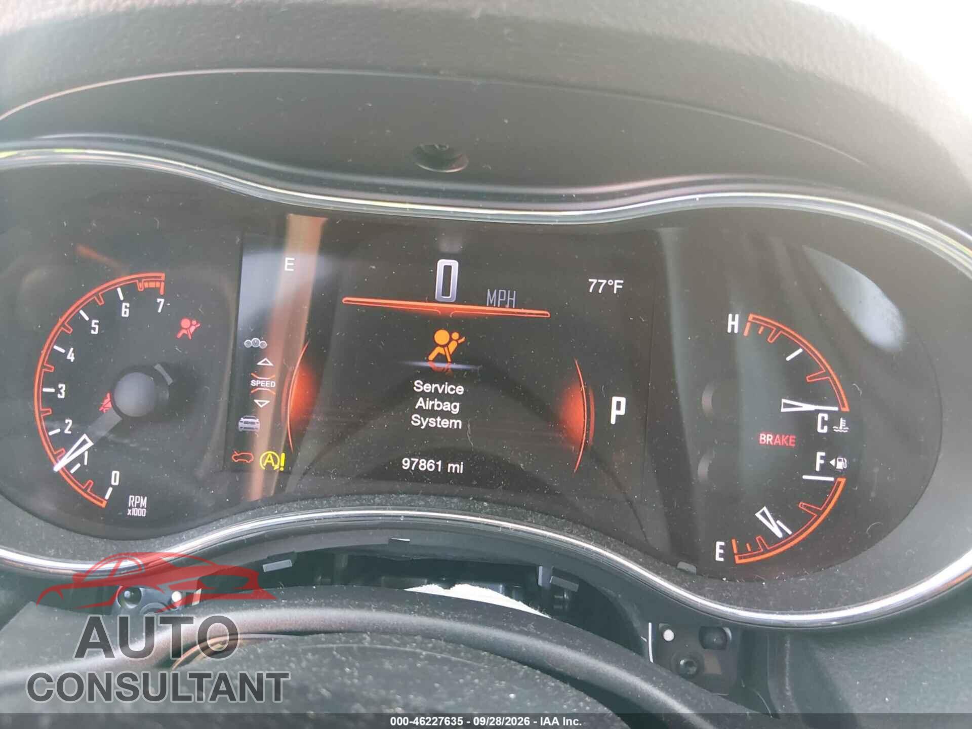DODGE DURANGO 2017 - 1C4RDJEG9HC839601