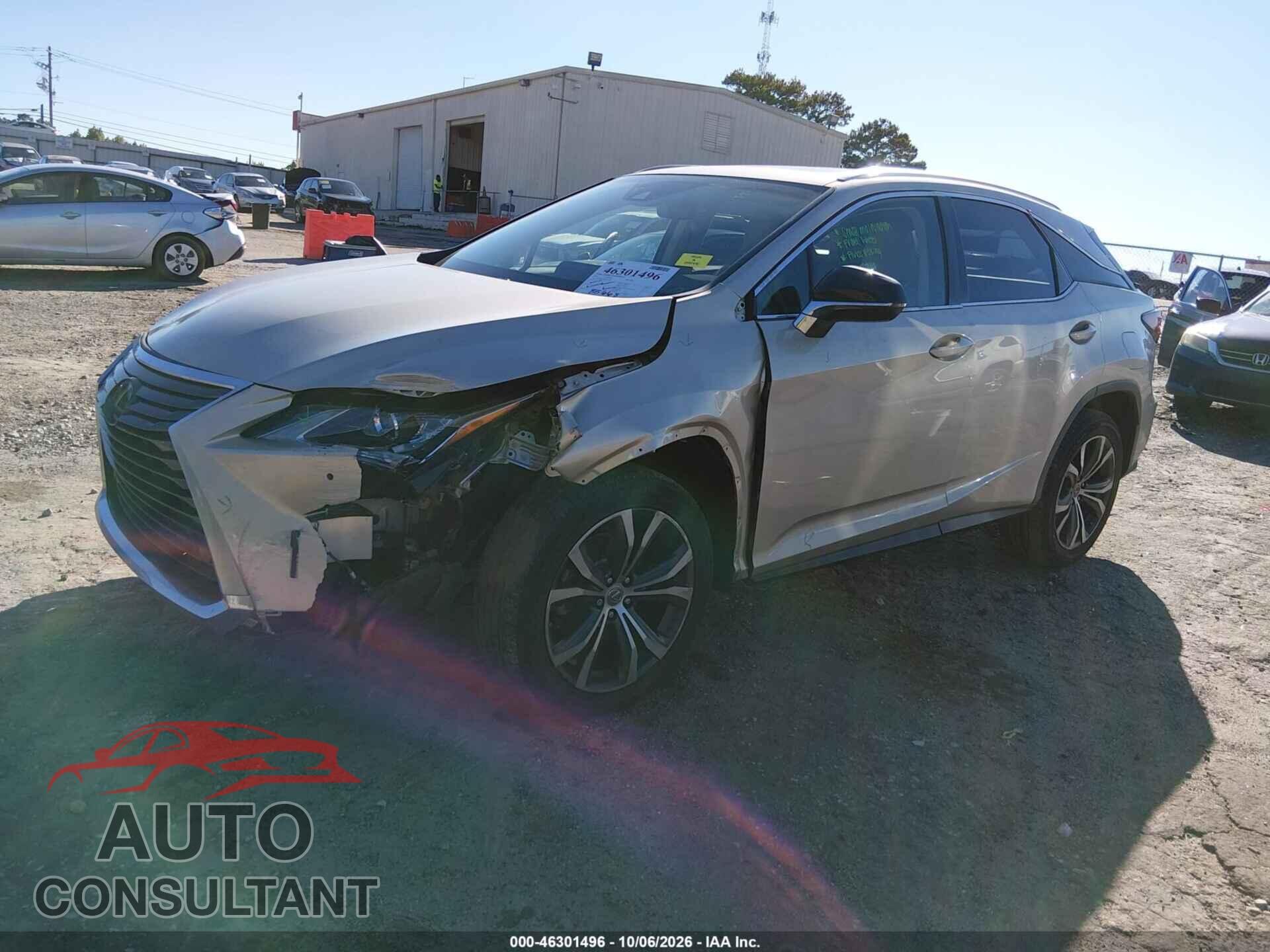 LEXUS RX 350 2017 - 2T2ZZMCA6HC057468