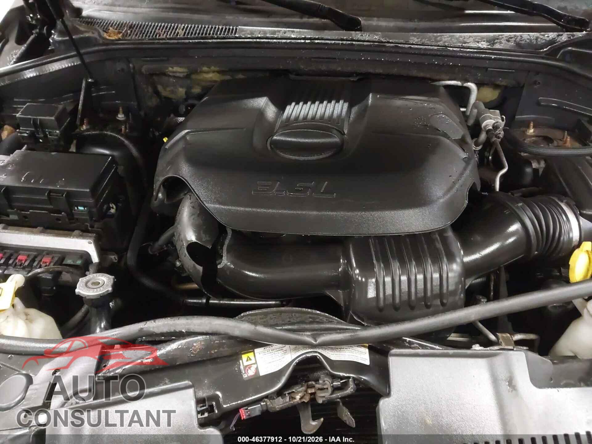 DODGE DURANGO 2012 - 1C4RDJDG0CC105729