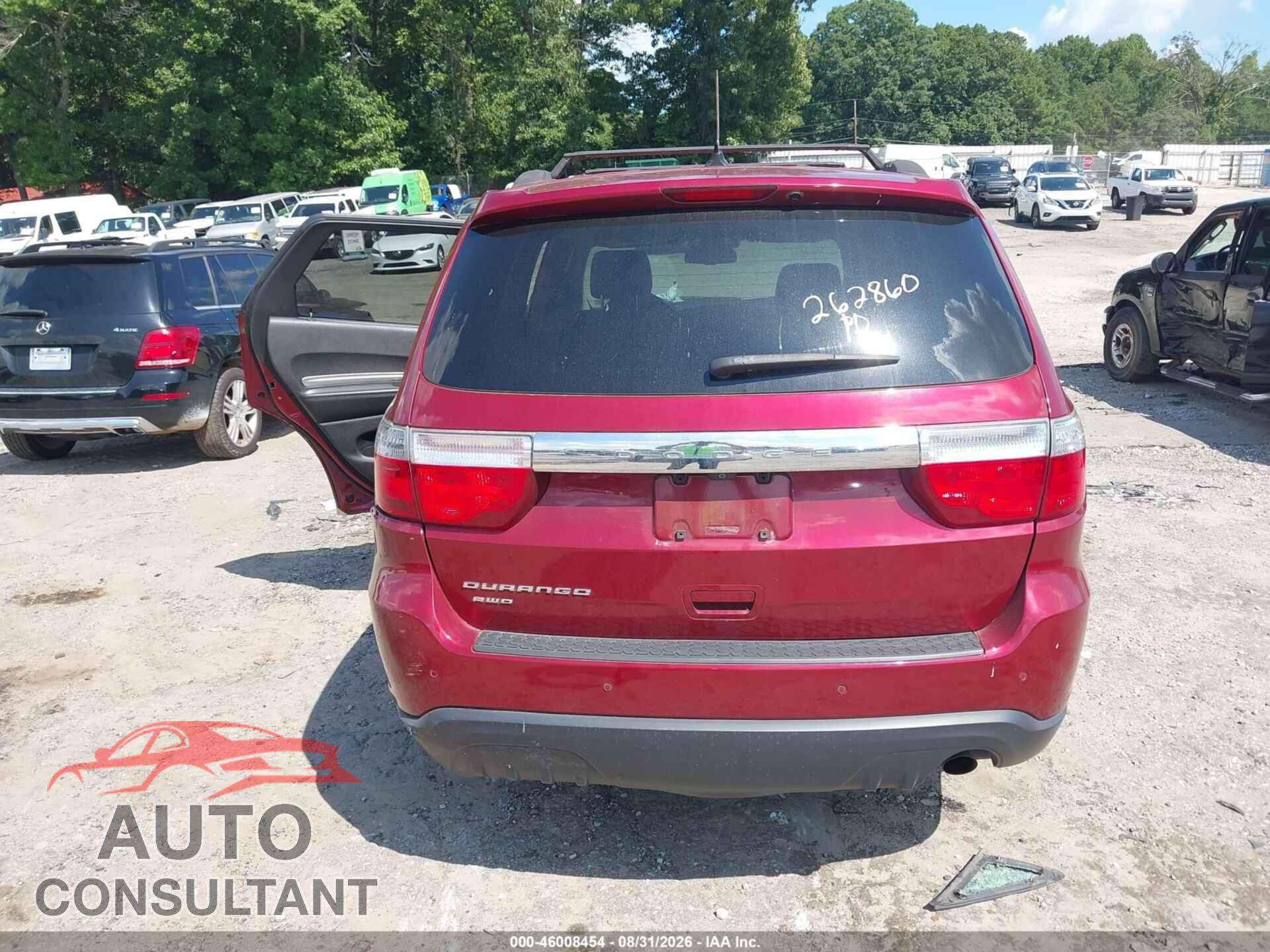 DODGE DURANGO 2013 - 1C4RDJAG7DC699192
