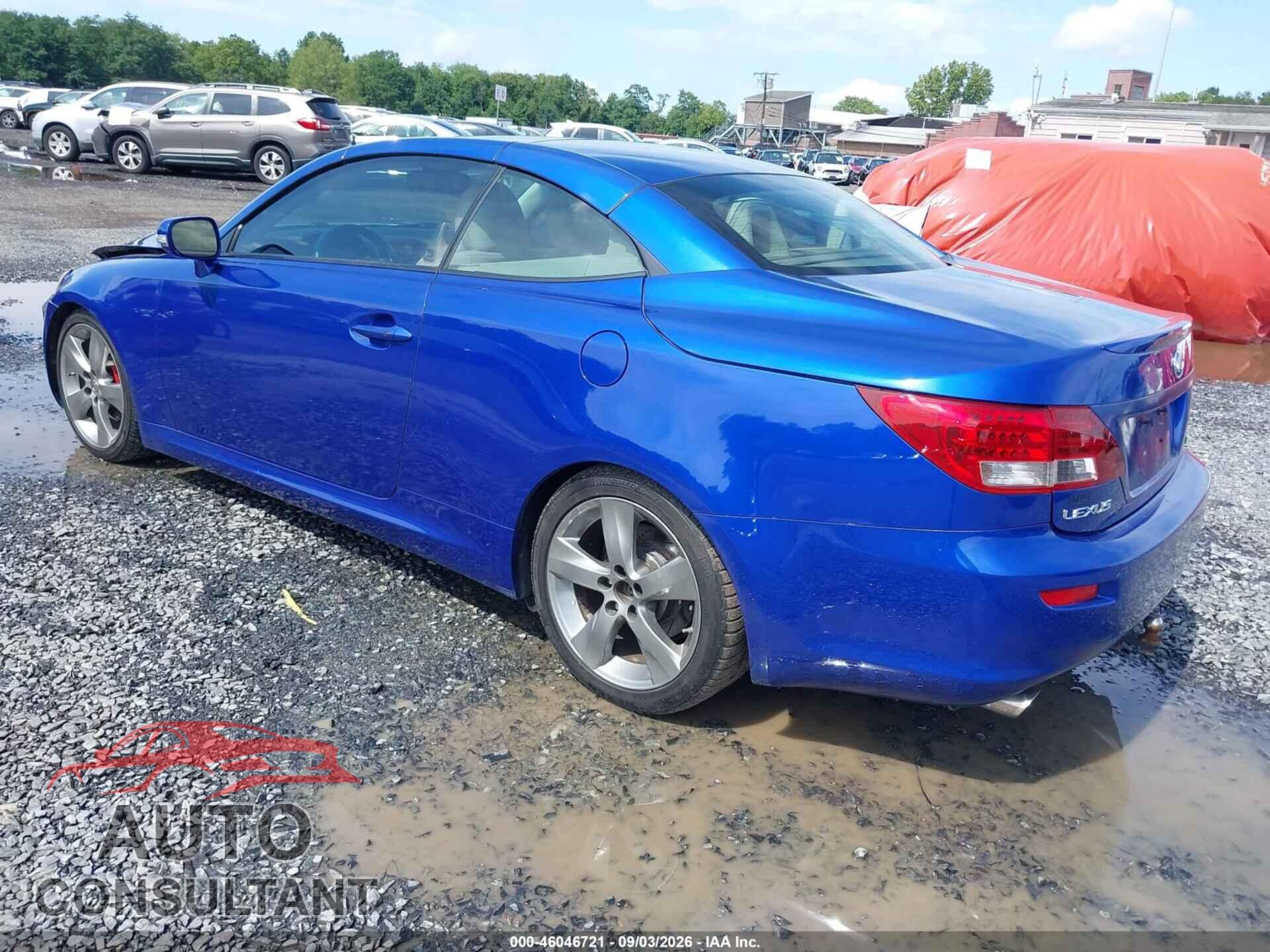 LEXUS IS 250C 2010 - JTHFF2C2XA2501385