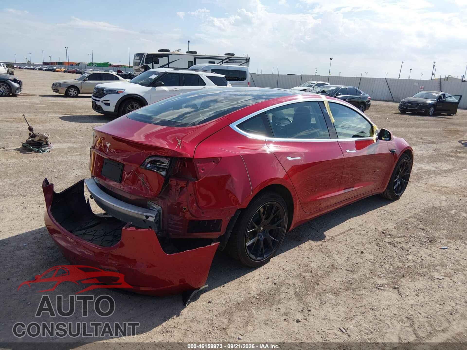 TESLA MODEL 3 2019 - 5YJ3E1EA5KF400677