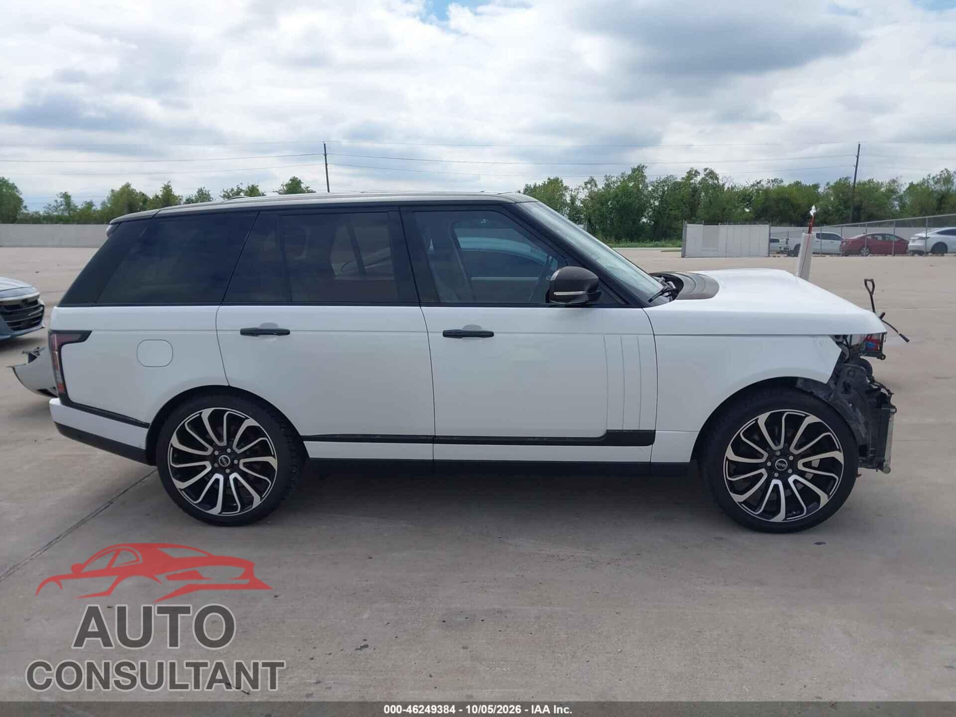 LAND ROVER RANGE ROVER 2015 - SALGS2VF8FA239552