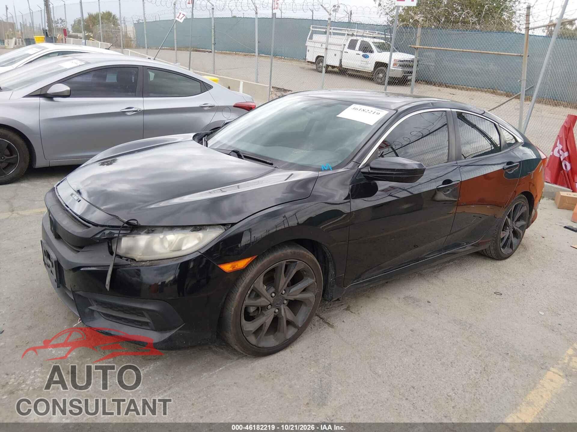 HONDA CIVIC 2017 - 2HGFC2F54HH538905