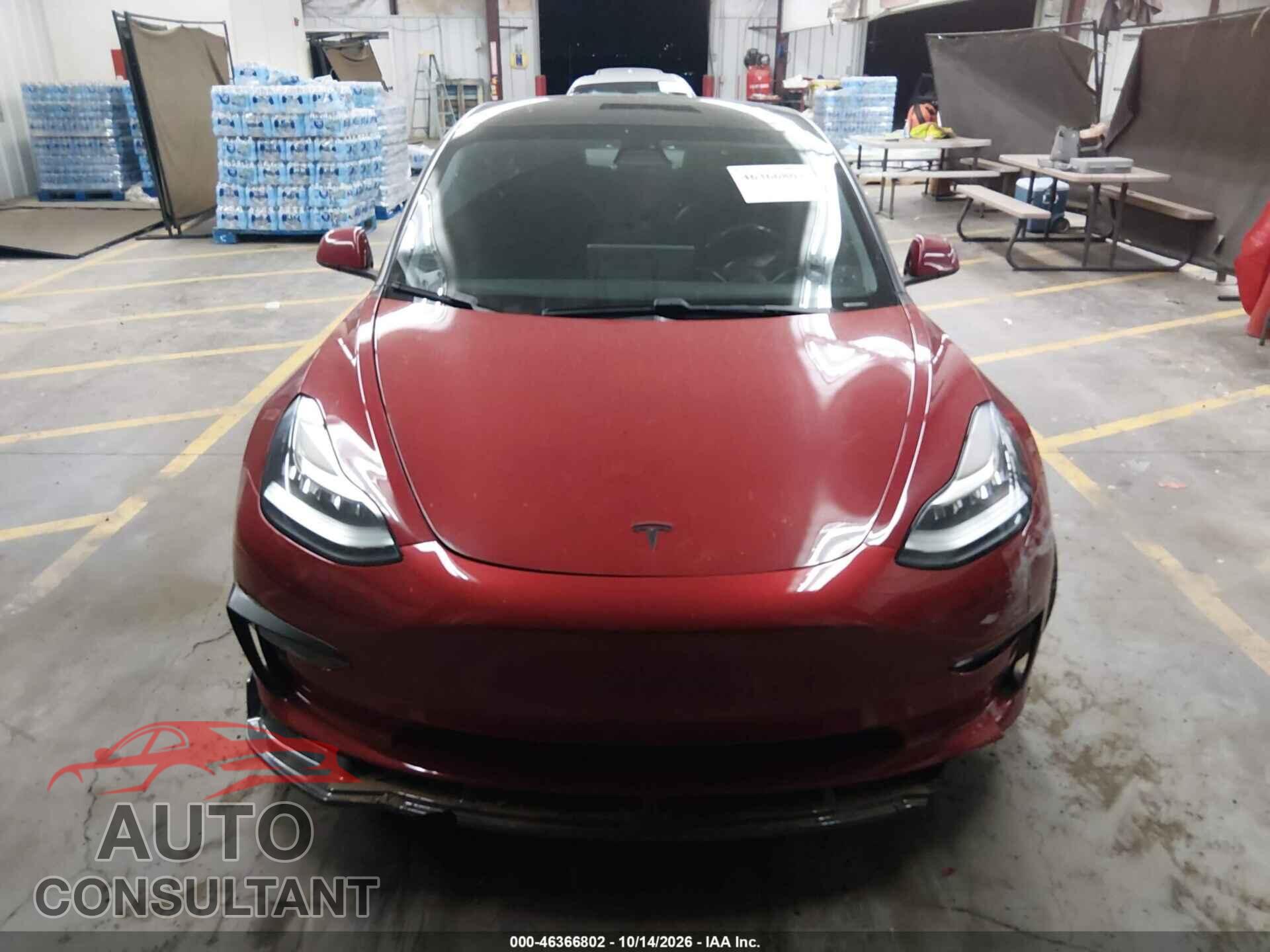 TESLA MODEL 3 2018 - 5YJ3E1EA4JF048030