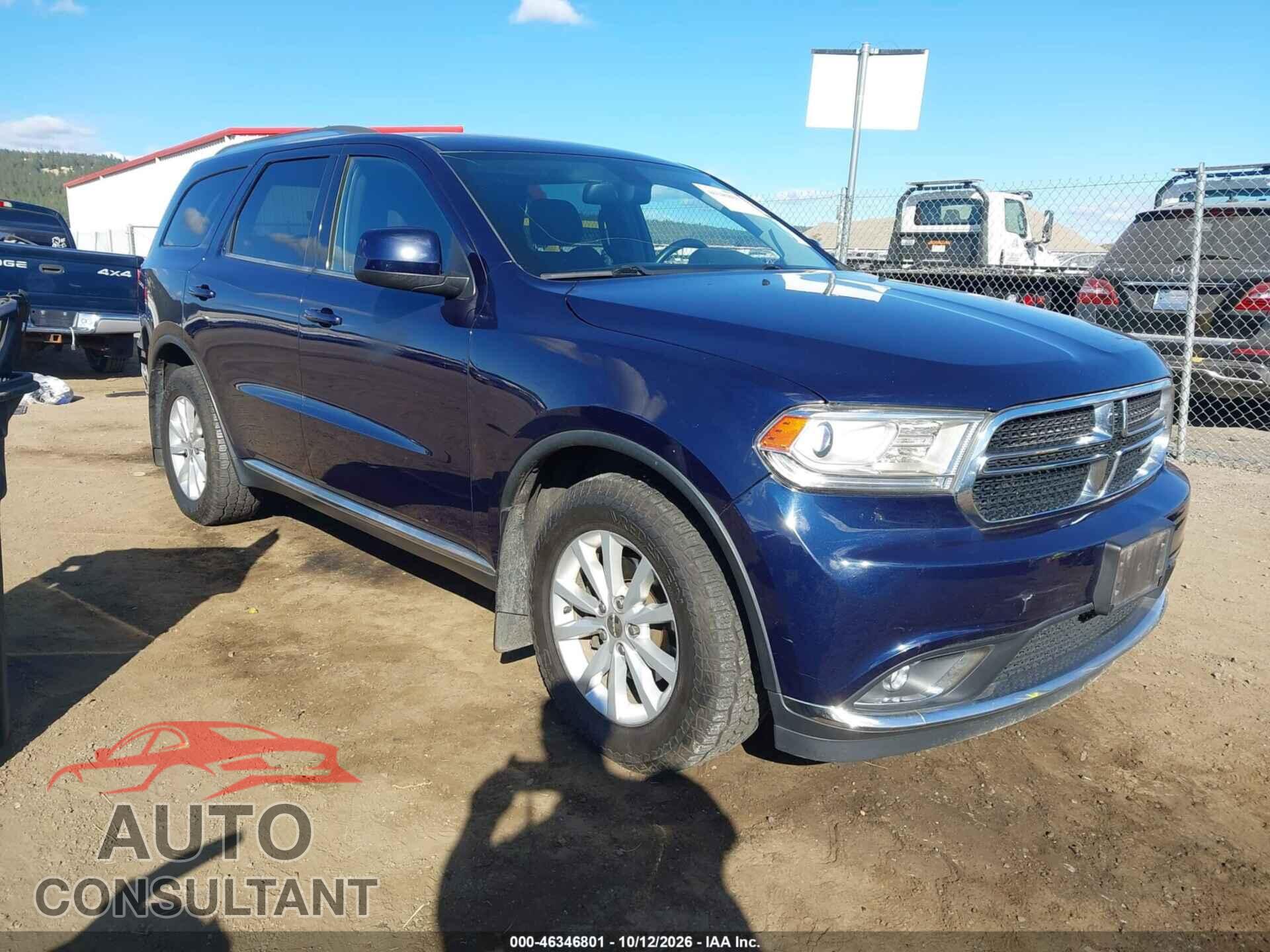 DODGE DURANGO 2014 - 1C4RDJAG9EC502413