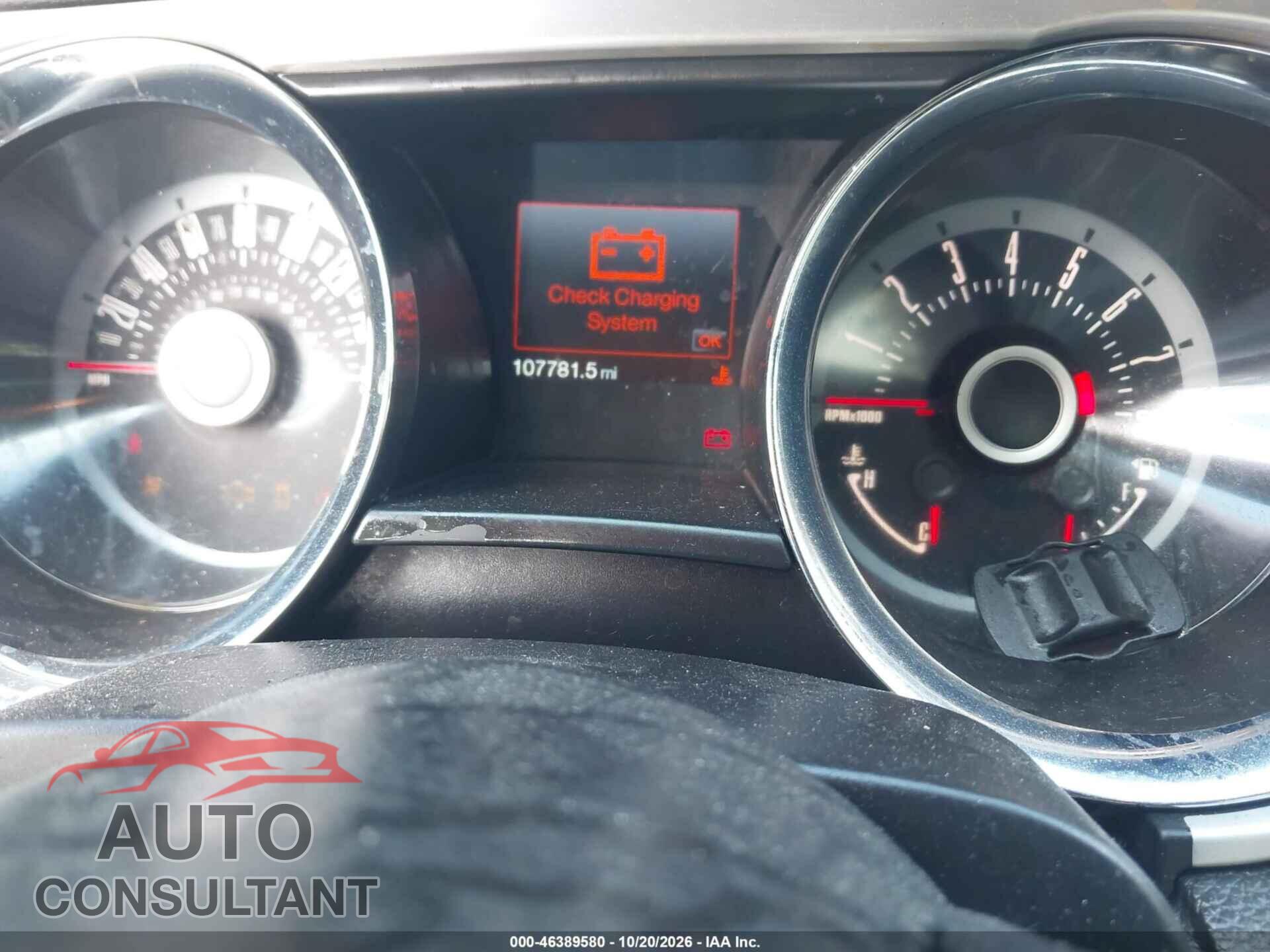 FORD MUSTANG 2013 - 1ZVBP8CF0D5283962