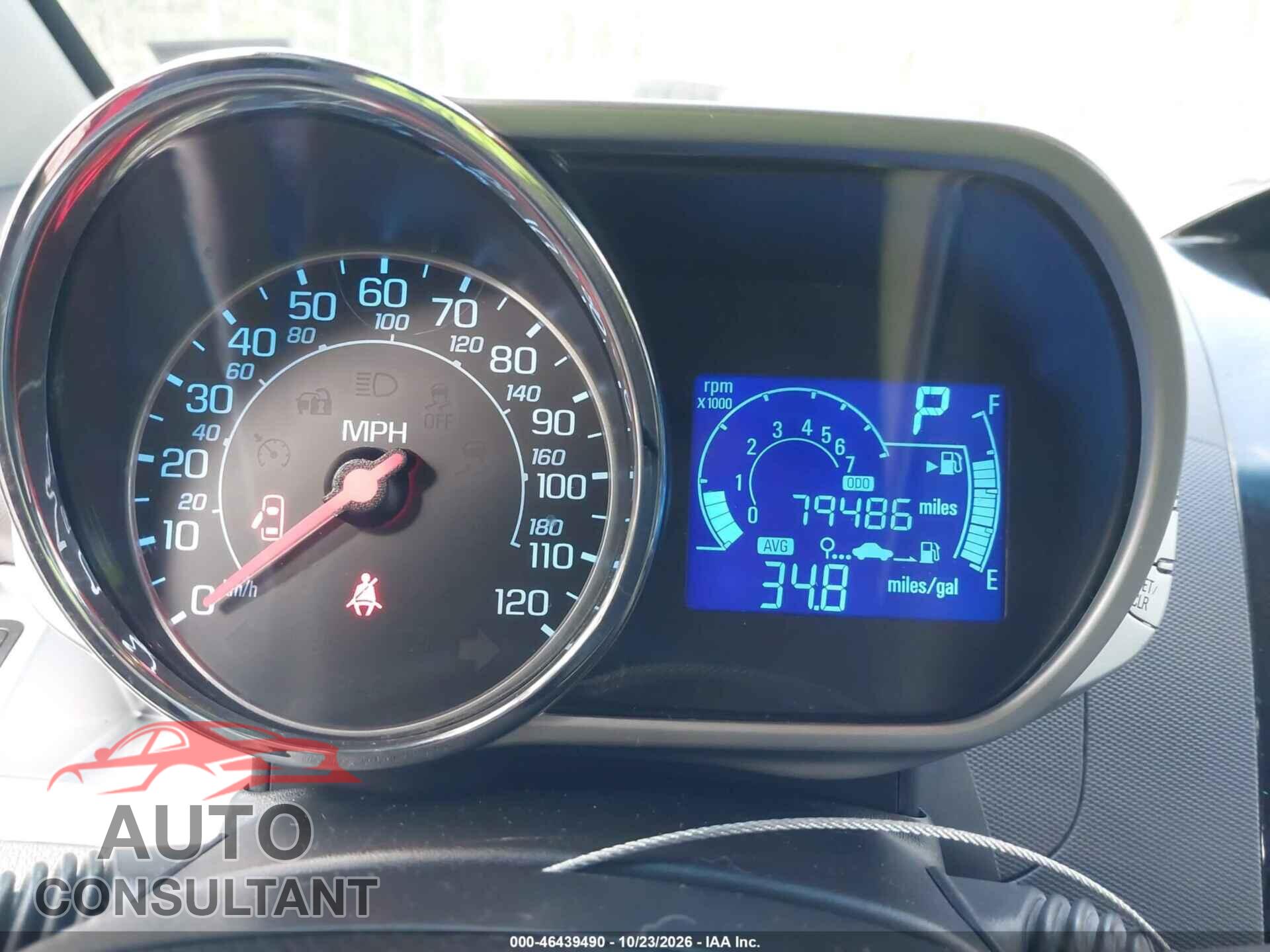 CHEVROLET SPARK 2014 - KL8CD6S93EC486544