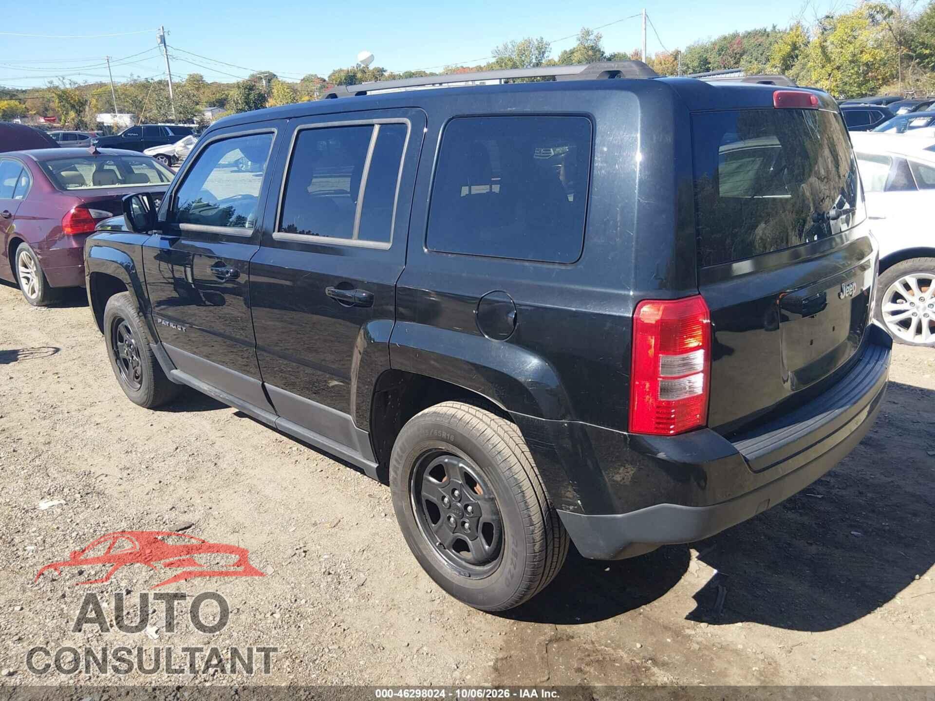 JEEP PATRIOT 2012 - 1C4NJPBA9CD636723