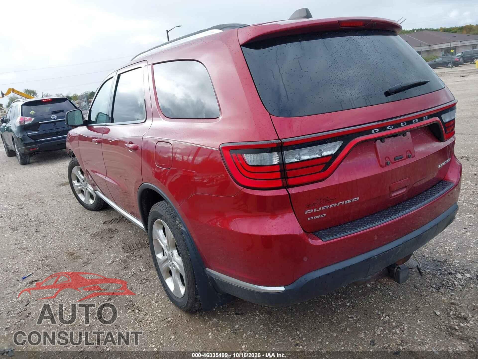 DODGE DURANGO 2014 - 1C4RDJDG4EC426661
