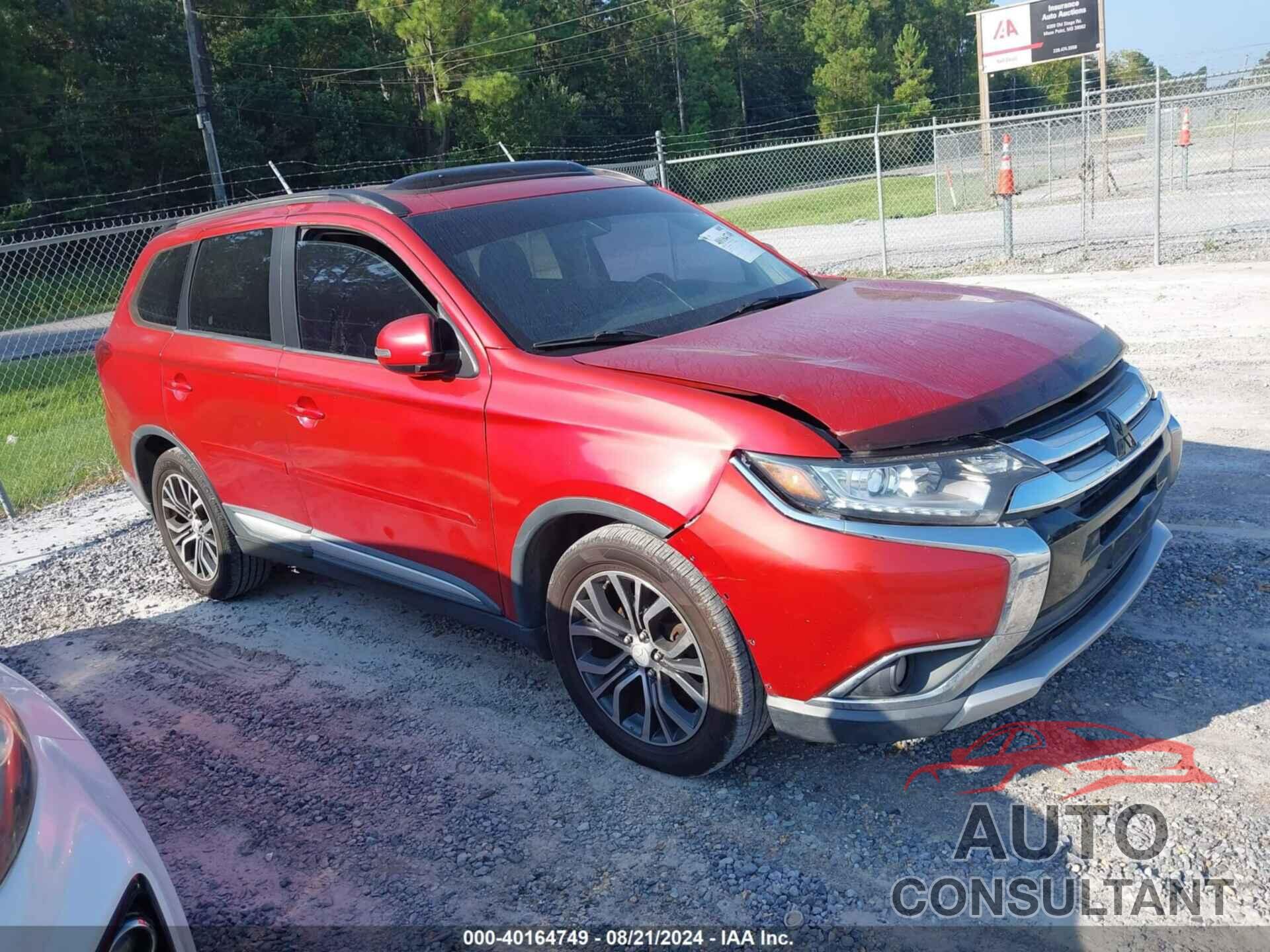 MITSUBISHI OUTLANDER 2016 - JA4AD3A3XGZ012515