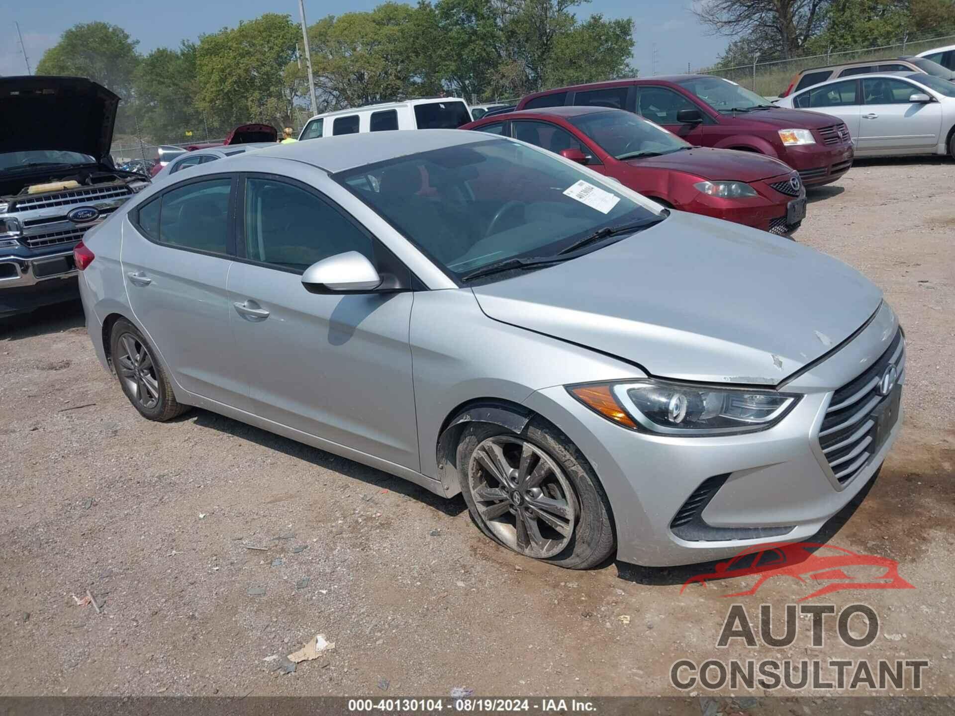 HYUNDAI ELANTRA 2017 - 5NPD84LF1HH078884