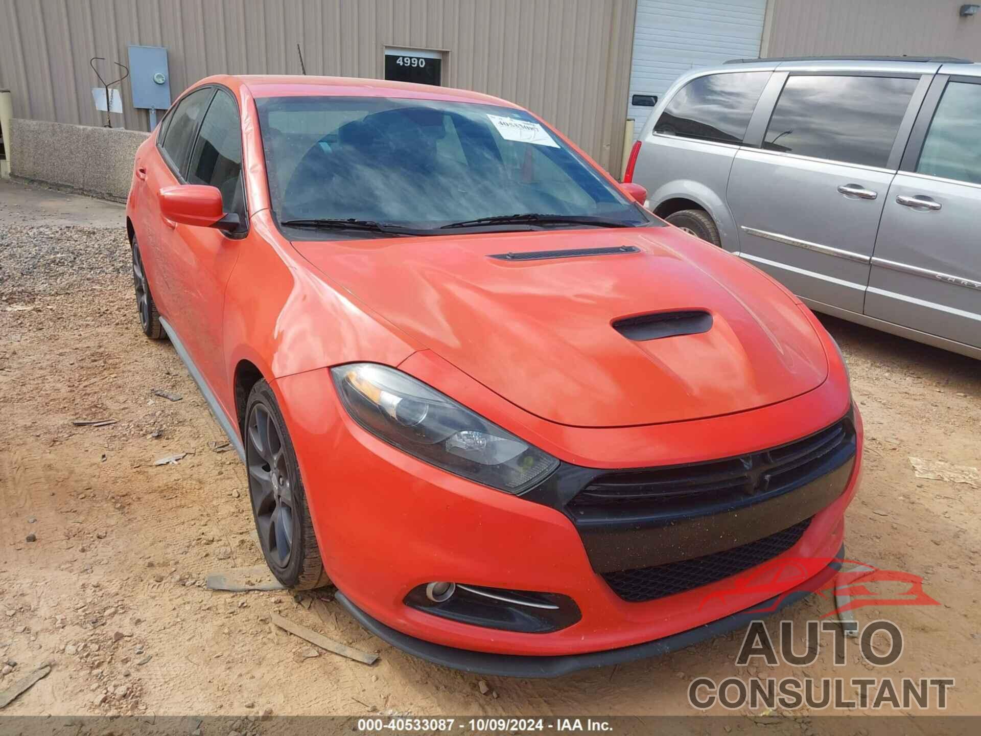 DODGE DART 2016 - 1C3CDFBB2GD653245