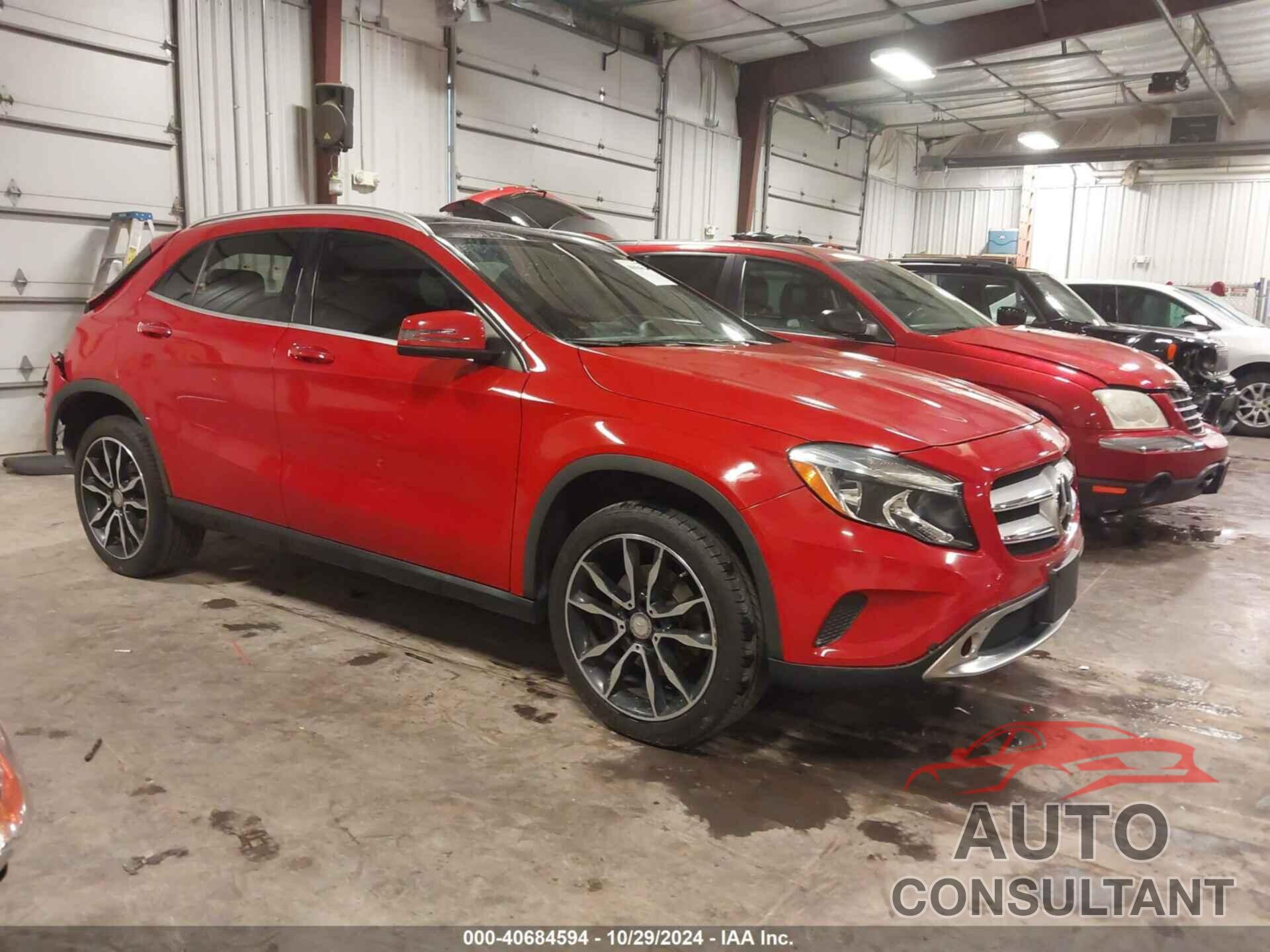 MERCEDES-BENZ GLA 250 2016 - WDCTG4GB2GJ263046