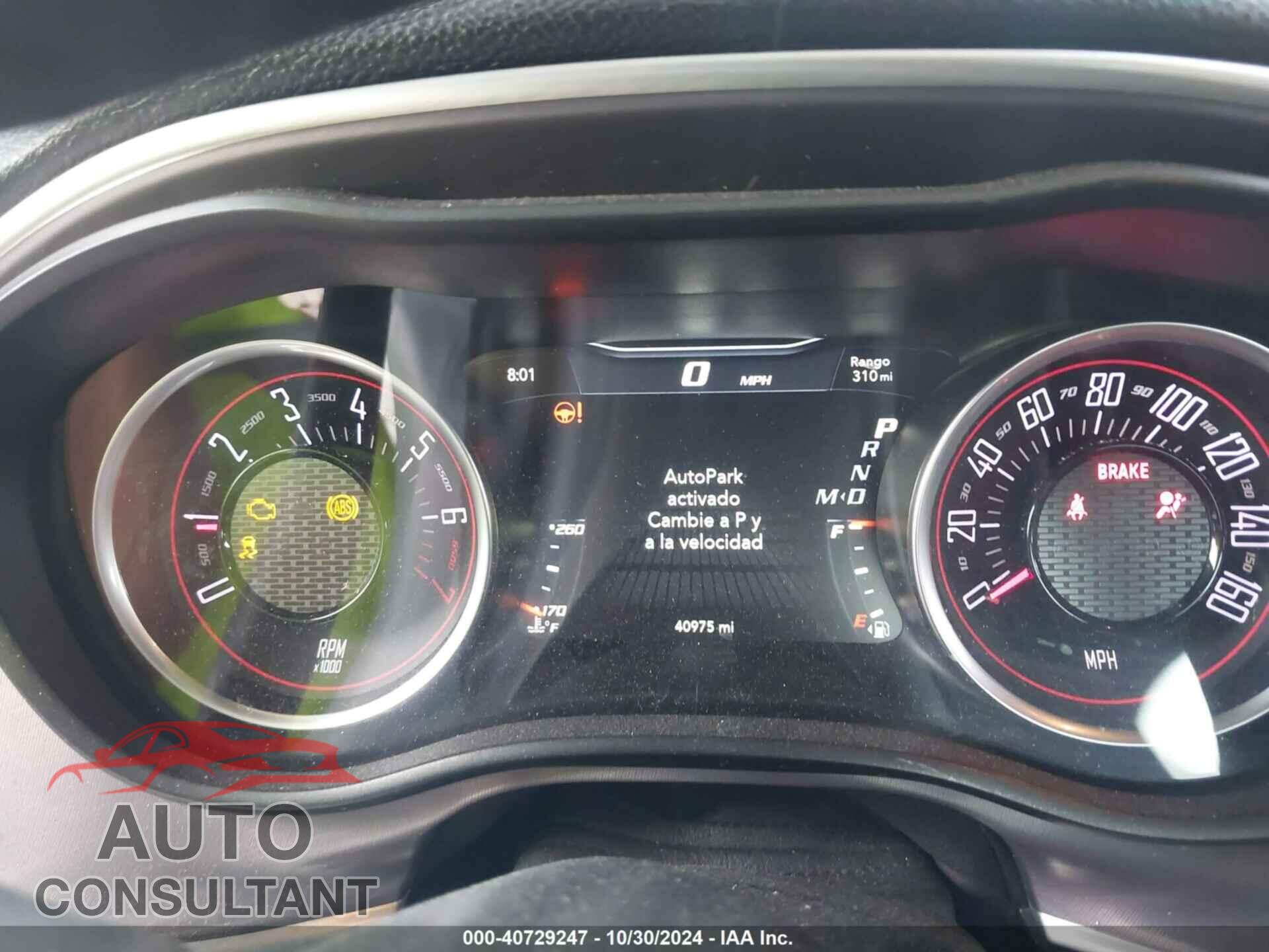 DODGE CHALLENGER 2019 - 2C3CDZAG0KH672225